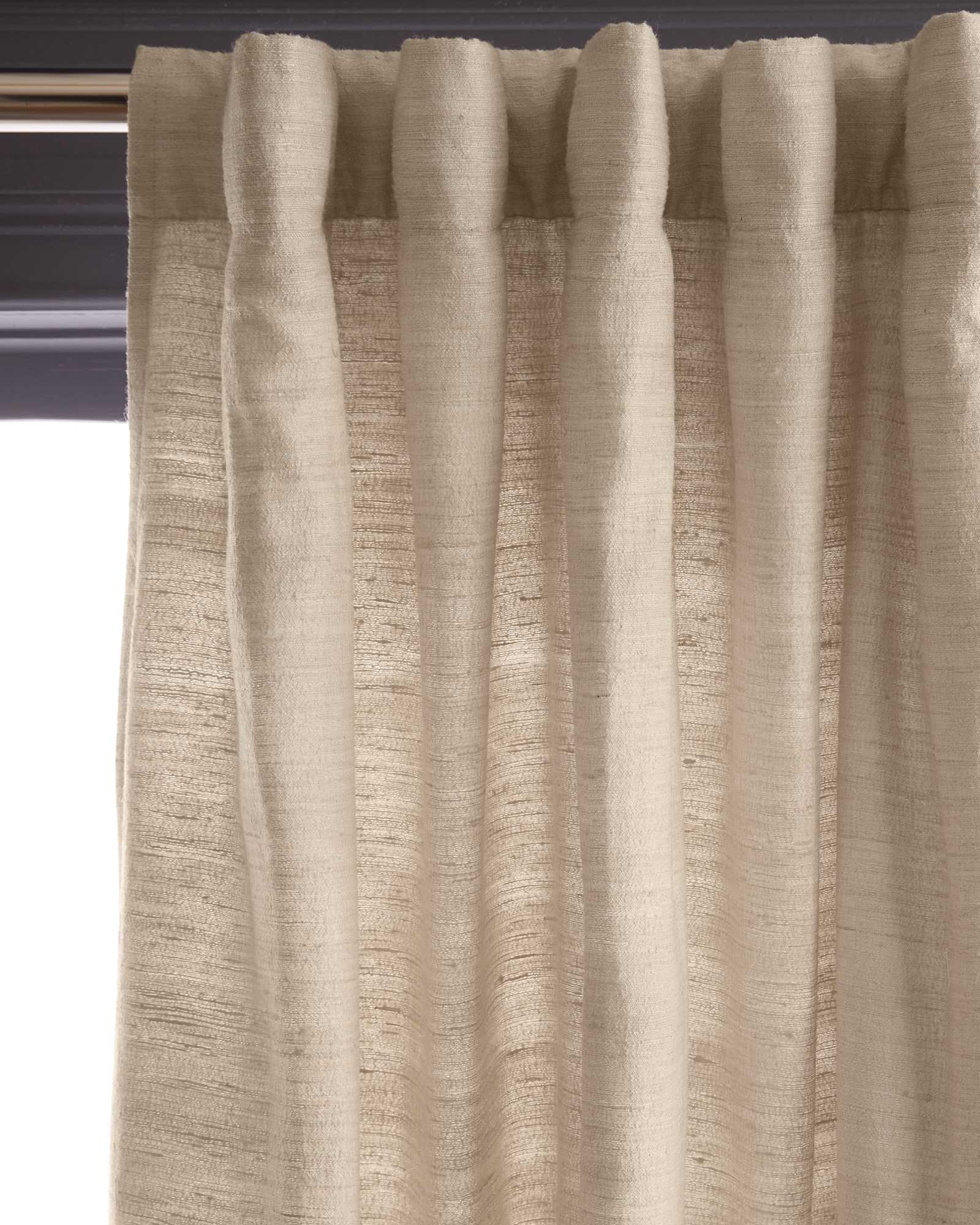 Raw Silk Curtain