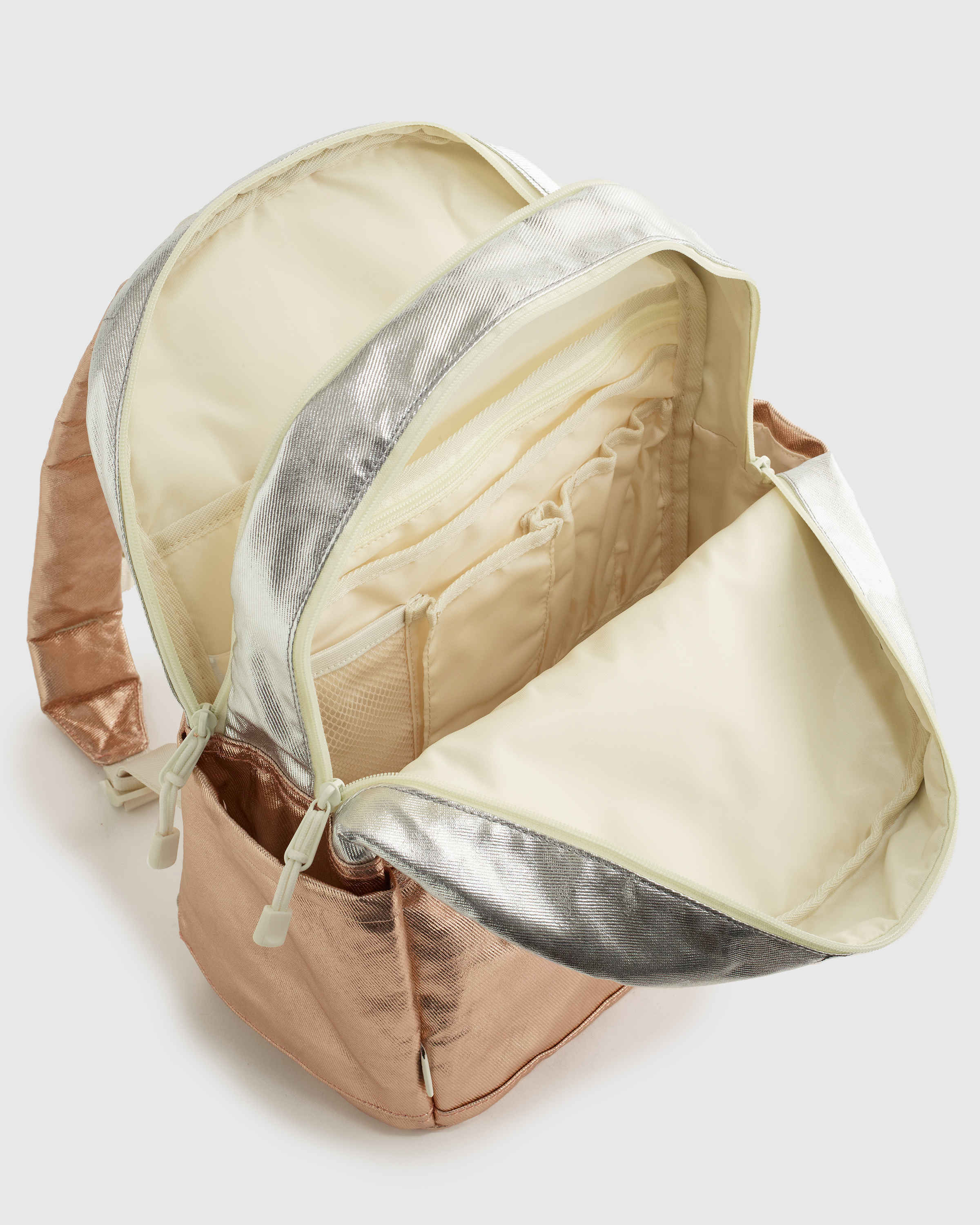 Backpack by Quilted Koala Rose Gold Metallic *NWOT Quilted Koala | Customize & Design your perfect bag! main image 4