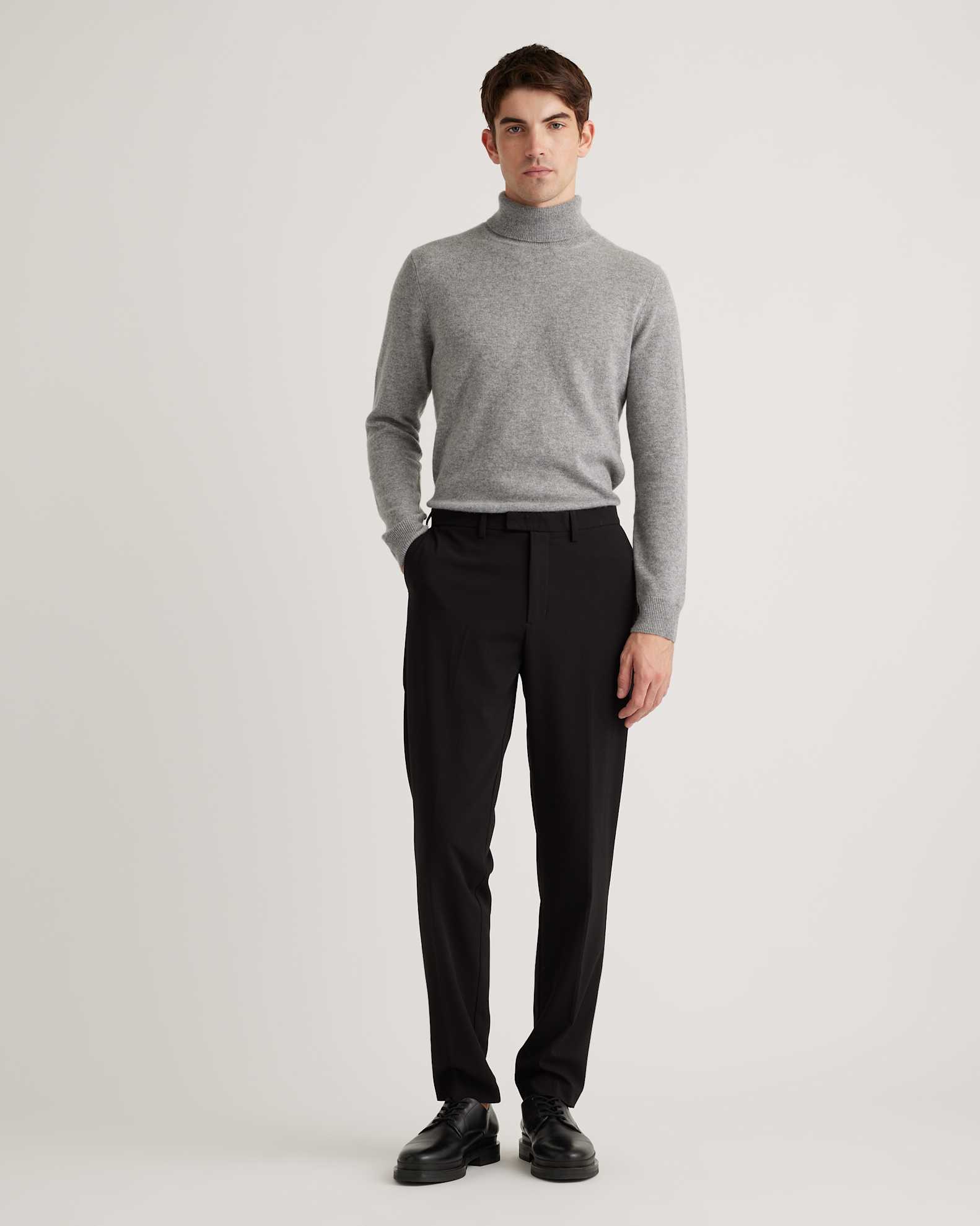 Performance Stretch Dress Pants - Slim Fit in Black Performance Stretch Dress Pants - Slim Fit in Black