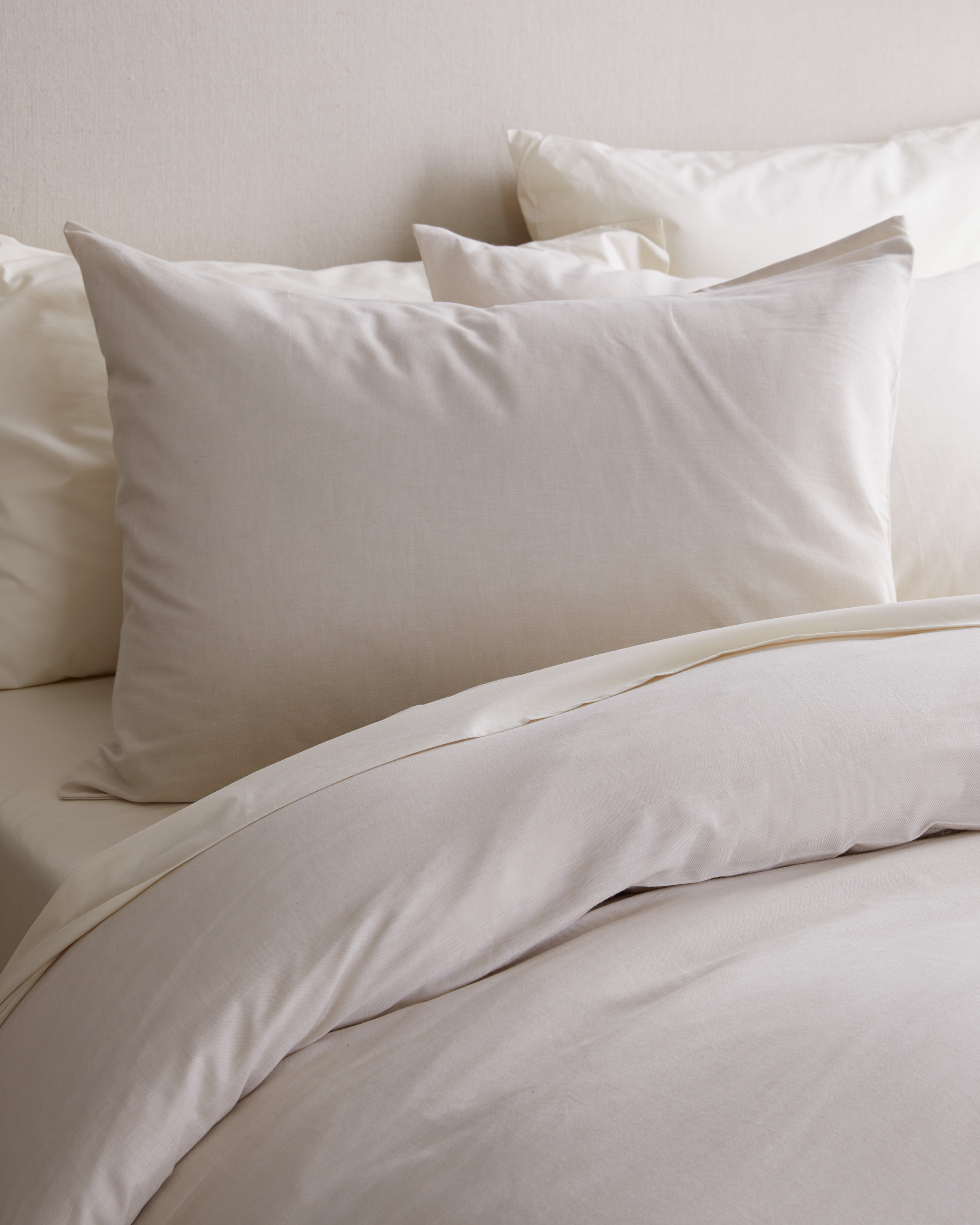 Natural Mongolian Cashmere Cotton Sham Set