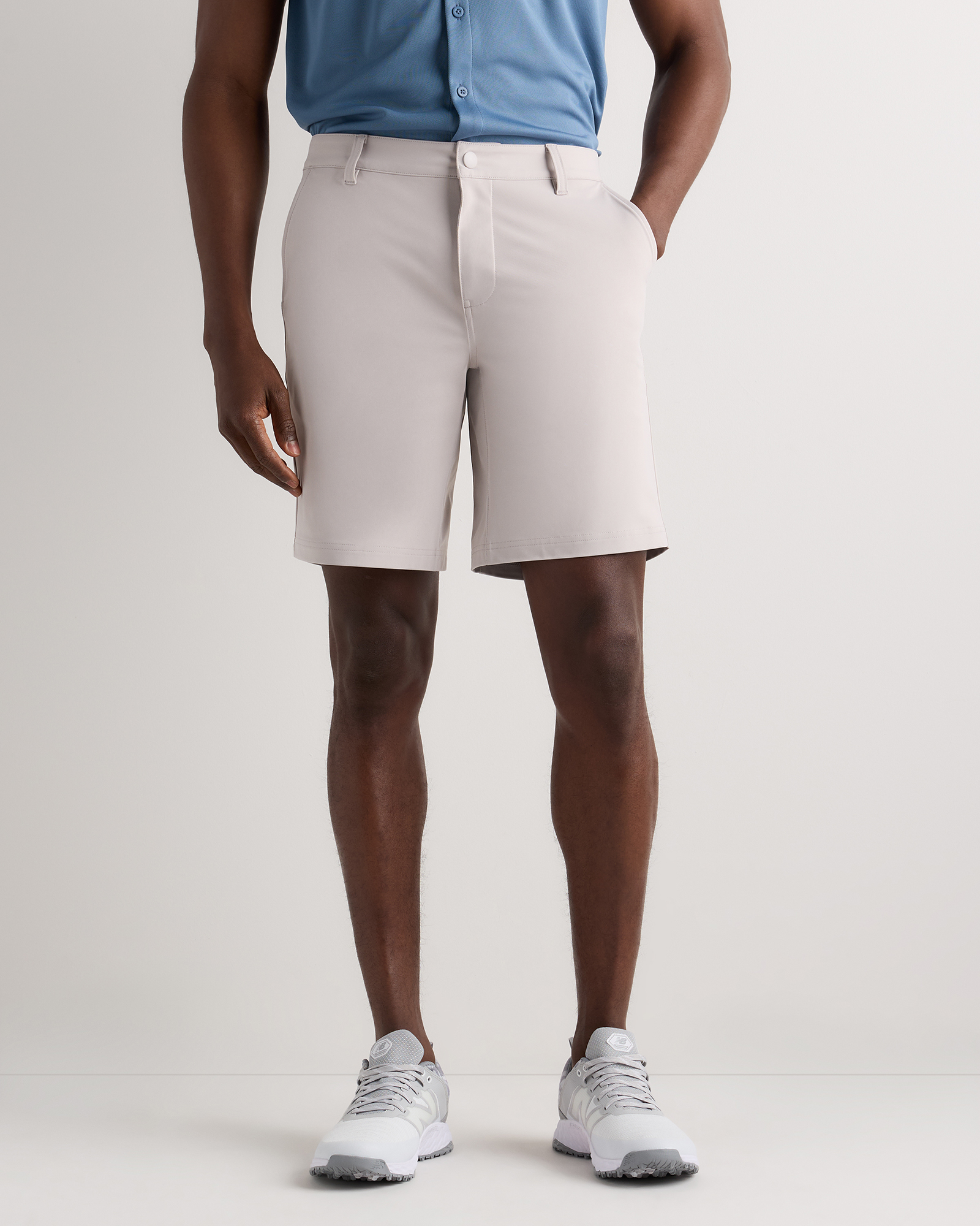 Granite Grey ProTech Golf Shorts - 9"
