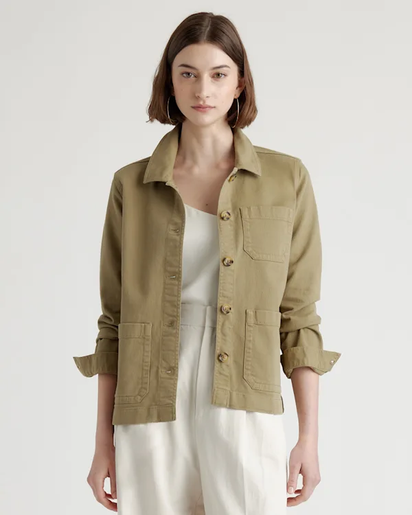Organic Comfort Stretch Chore Jacket