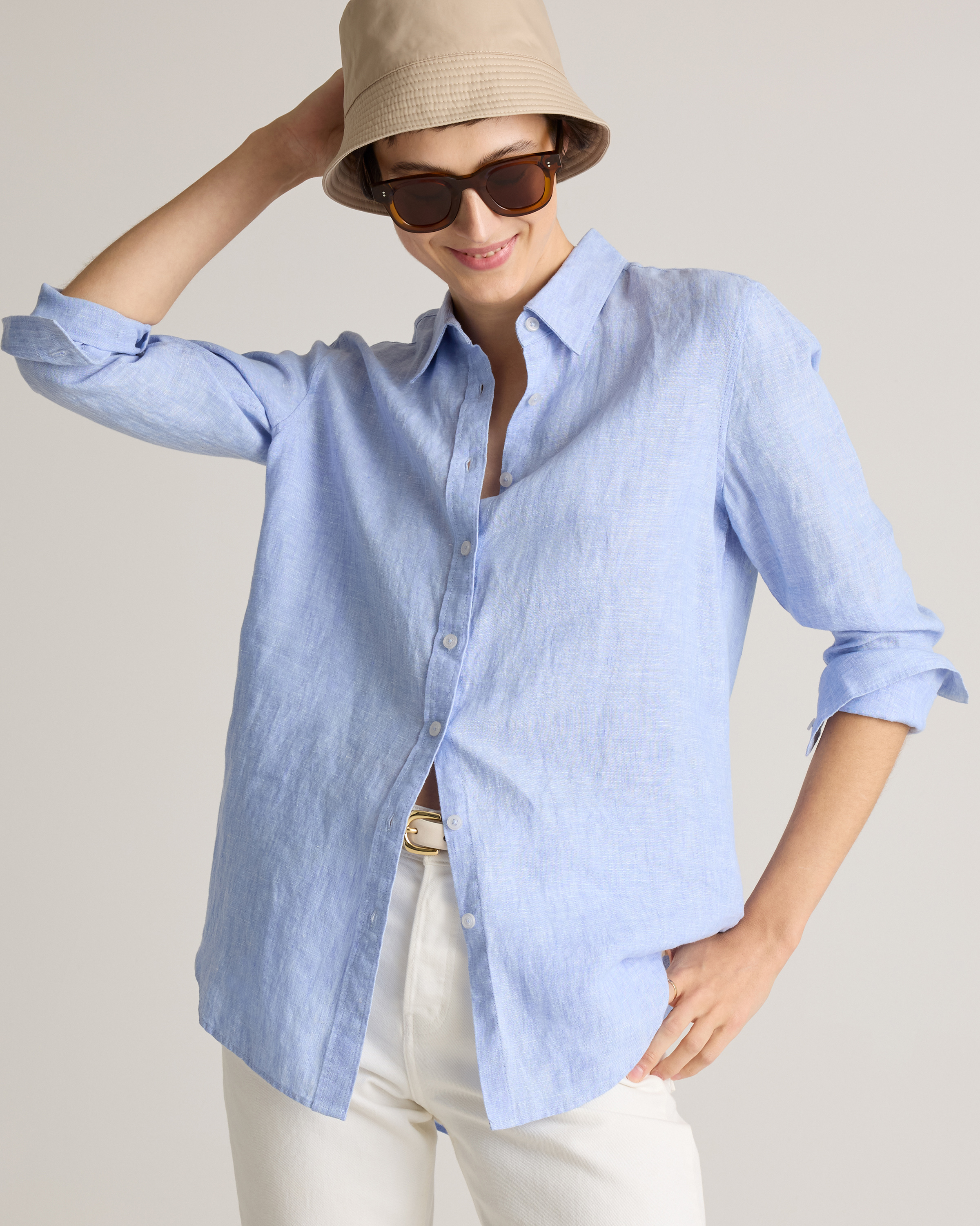 100% European Linen Shirt | Quince