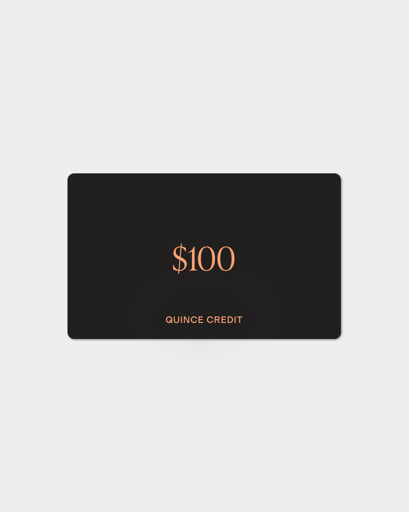 $100 store credit