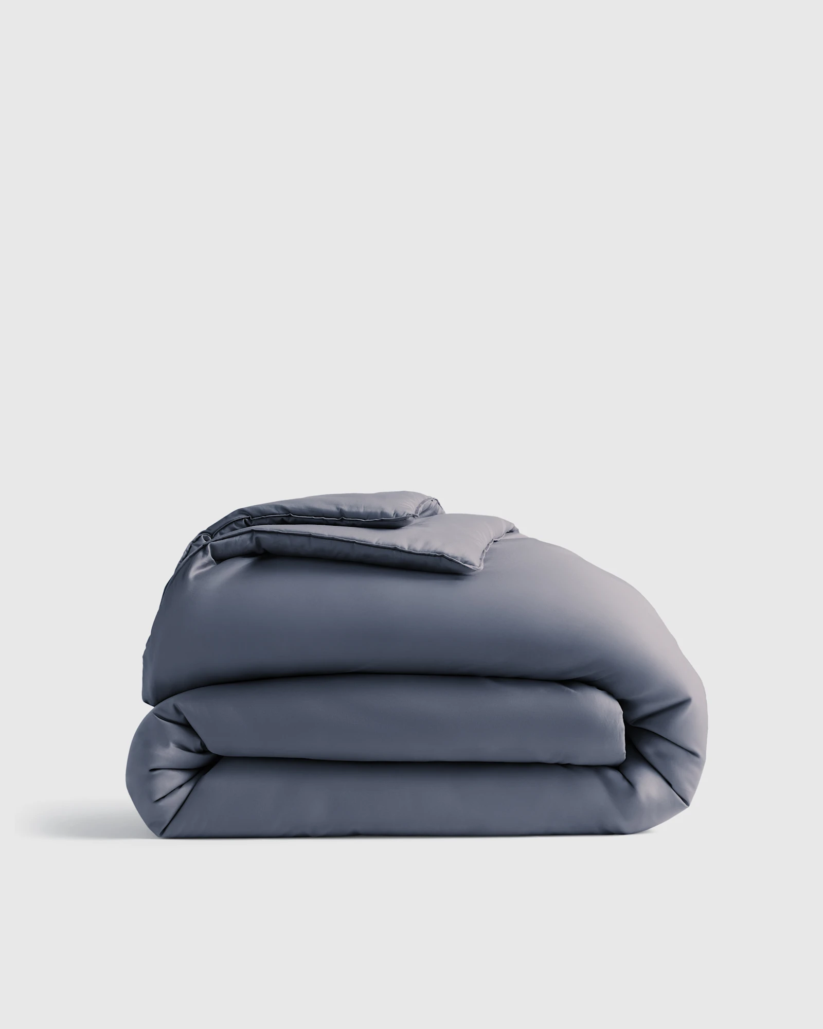 Organic Cotton Sateen Comforter - Mineral, King/Cal King