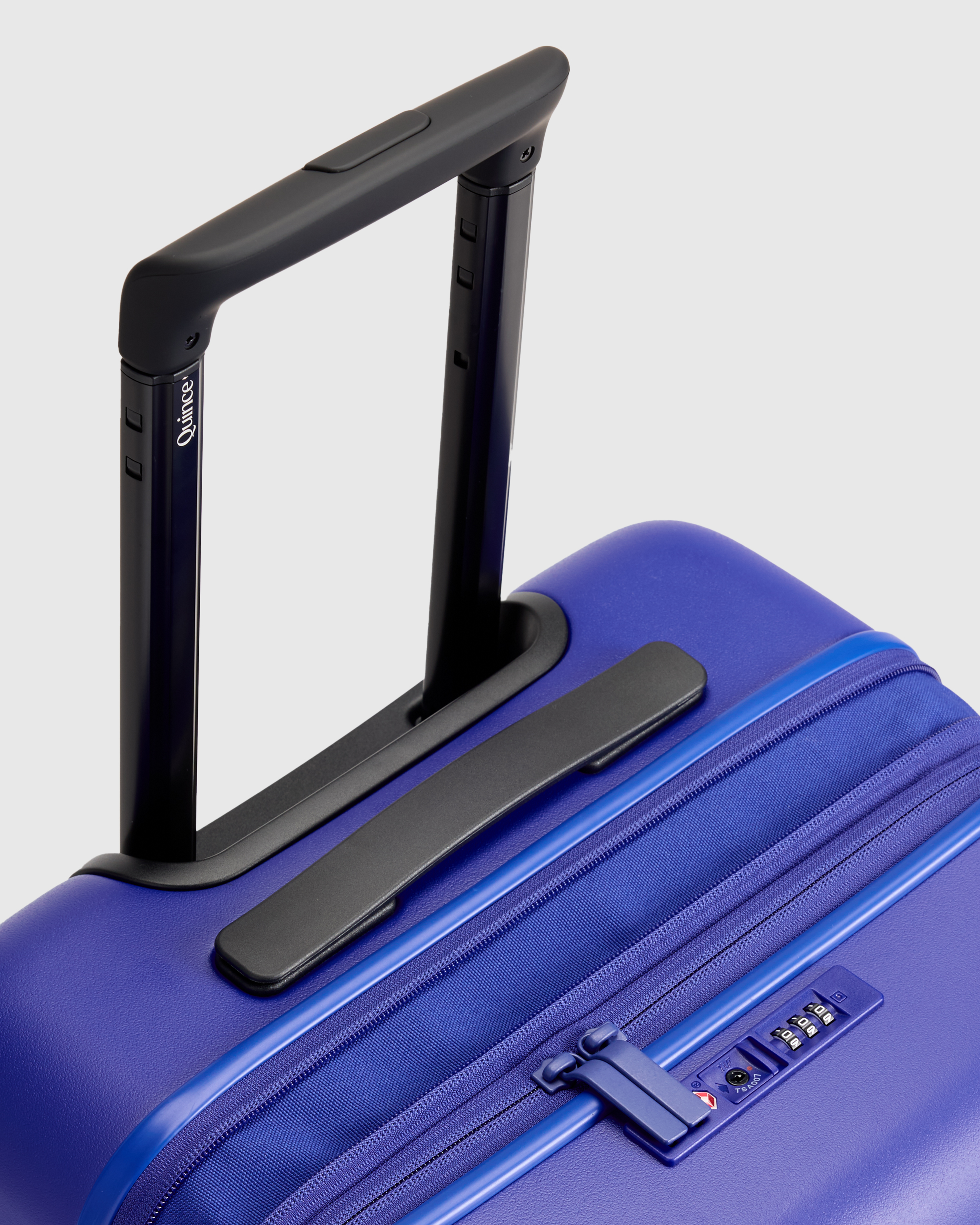 Expandable Carry-On Suitcase in Coastal Cobalt