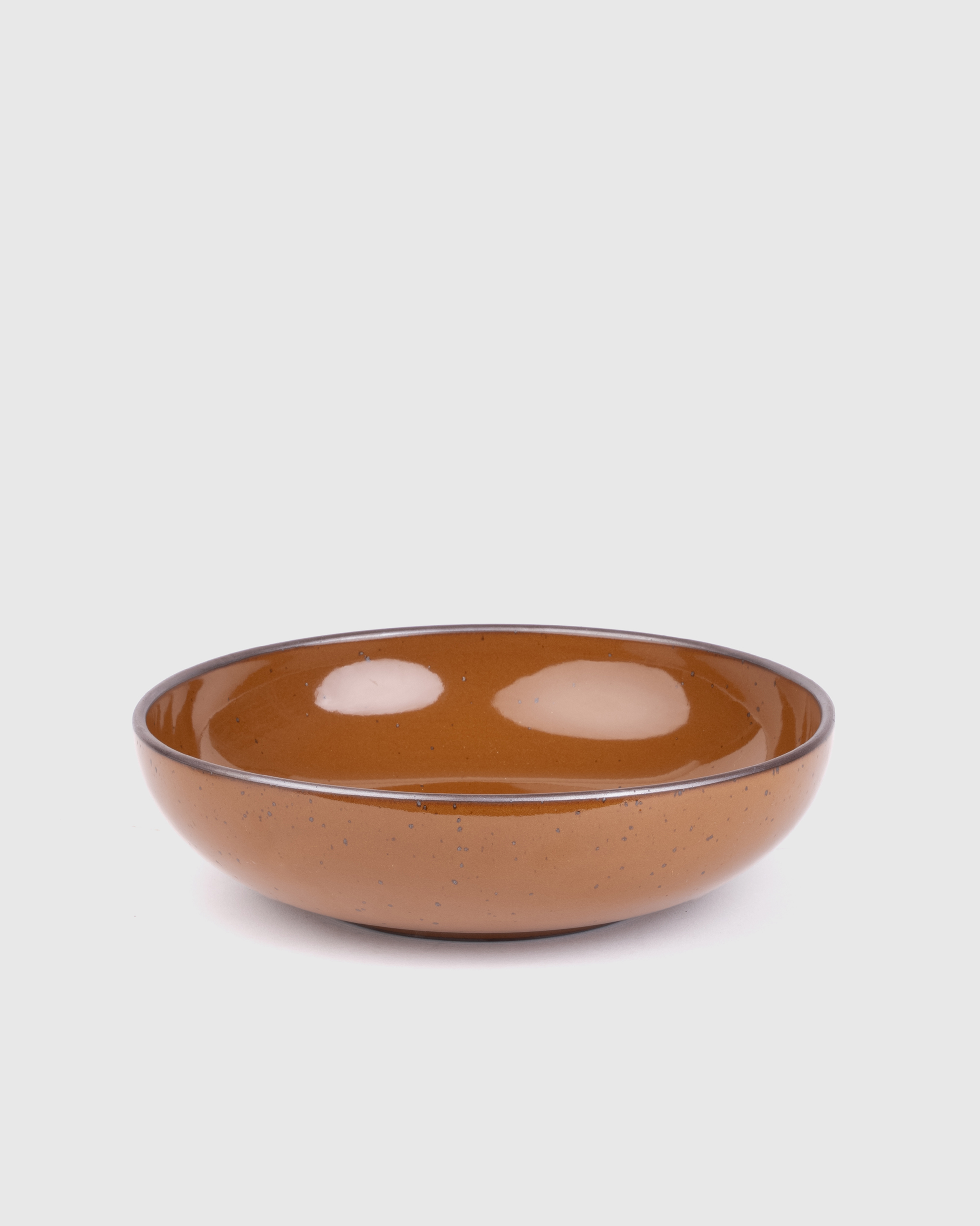 Glossy Sepia Weeknight Serving Bowl by East Fork
