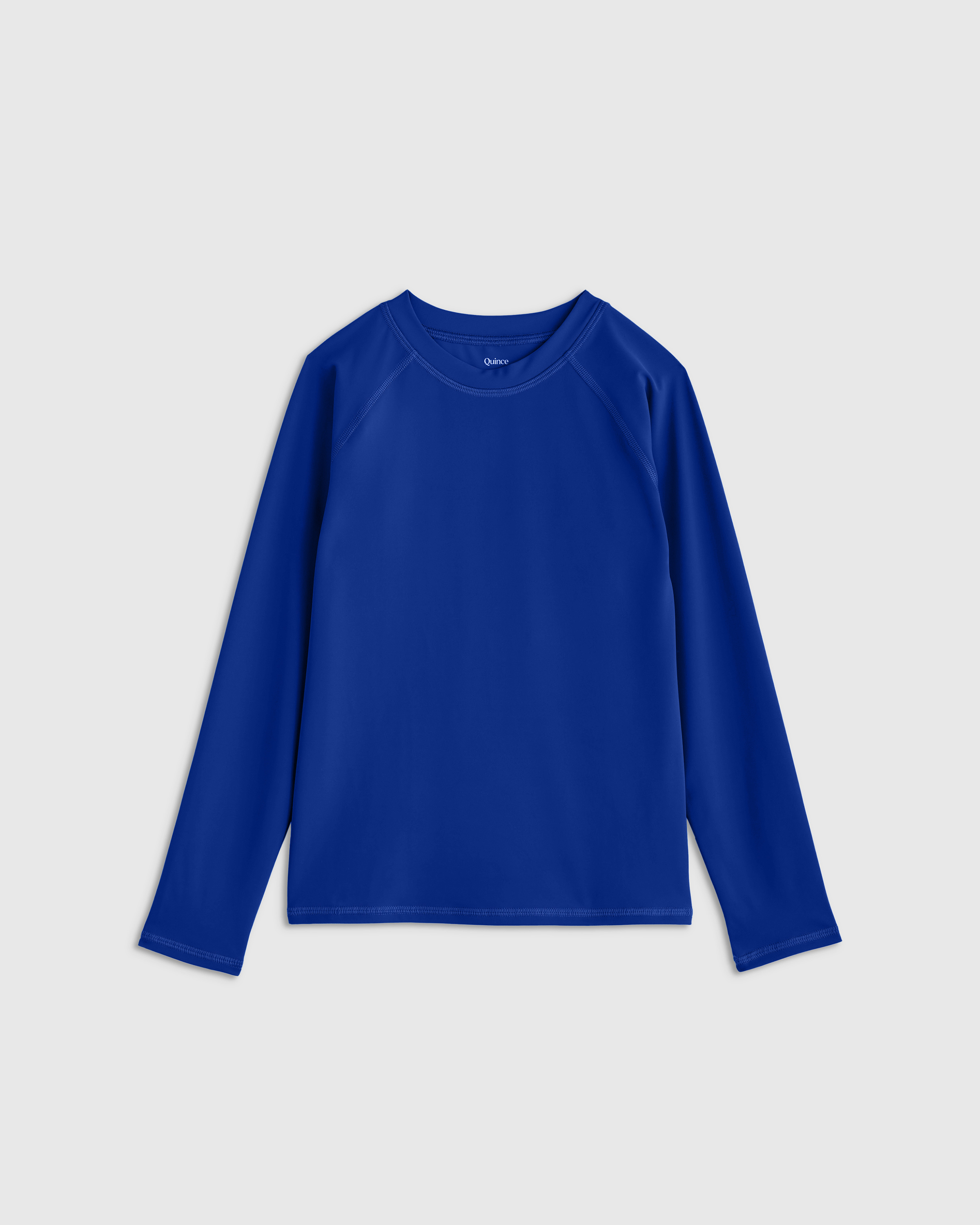 Deep Blue Long Sleeve Raglan Rash Guard