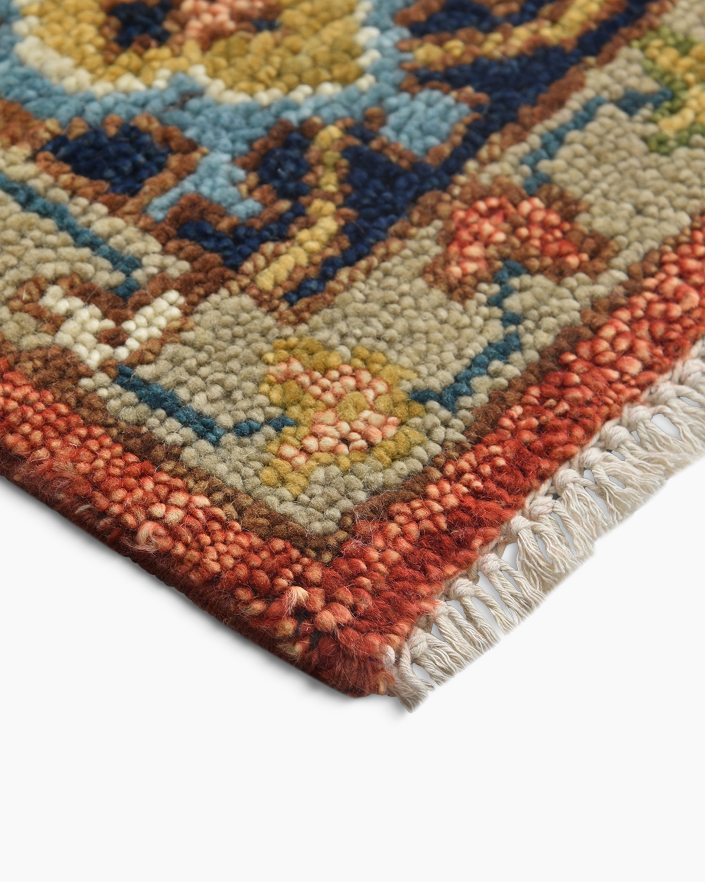 Sina Hand-Knotted Wool Rug - Thumbnail 3