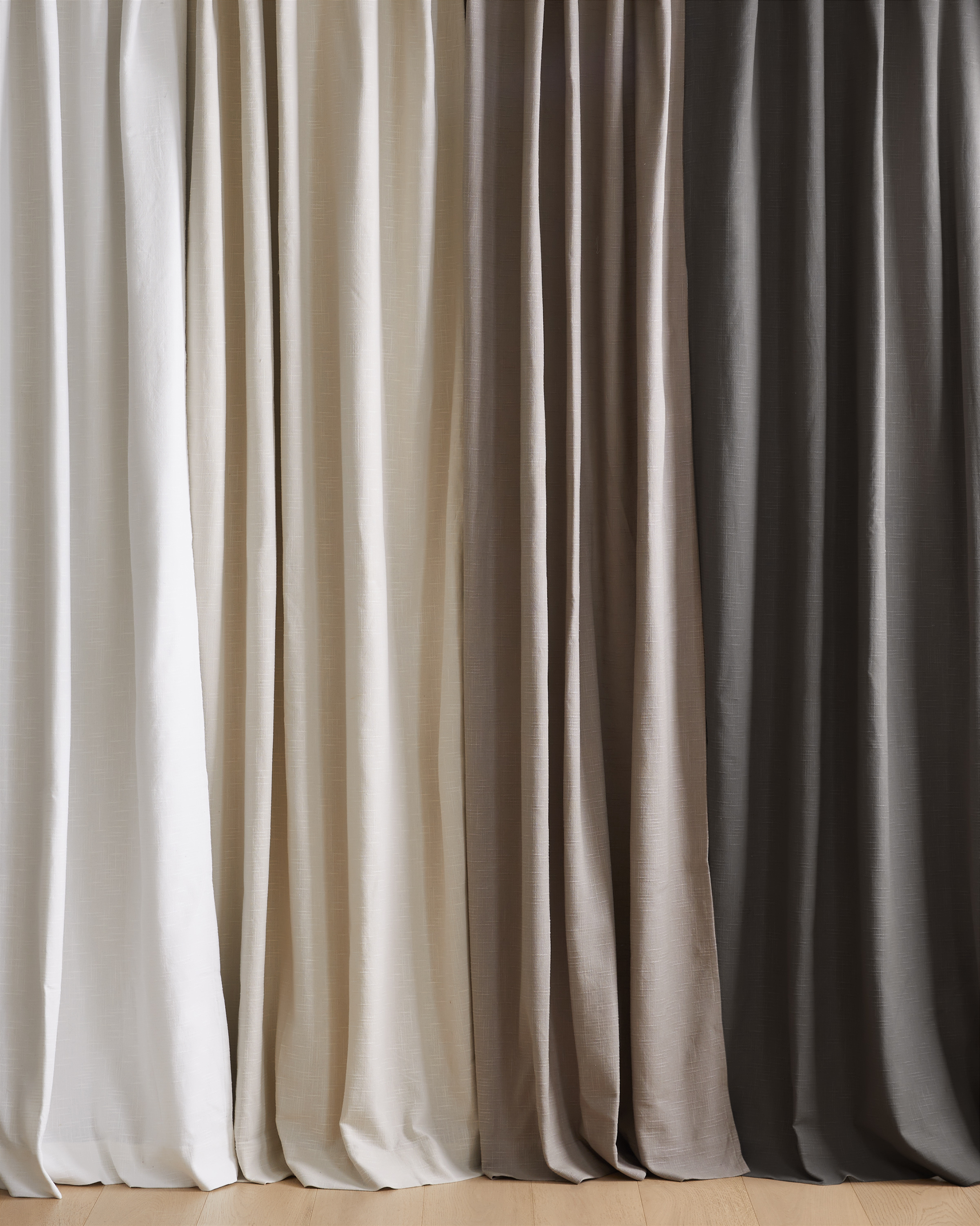 Cotton Slub Room Darkening Curtain - Thumbnail 4