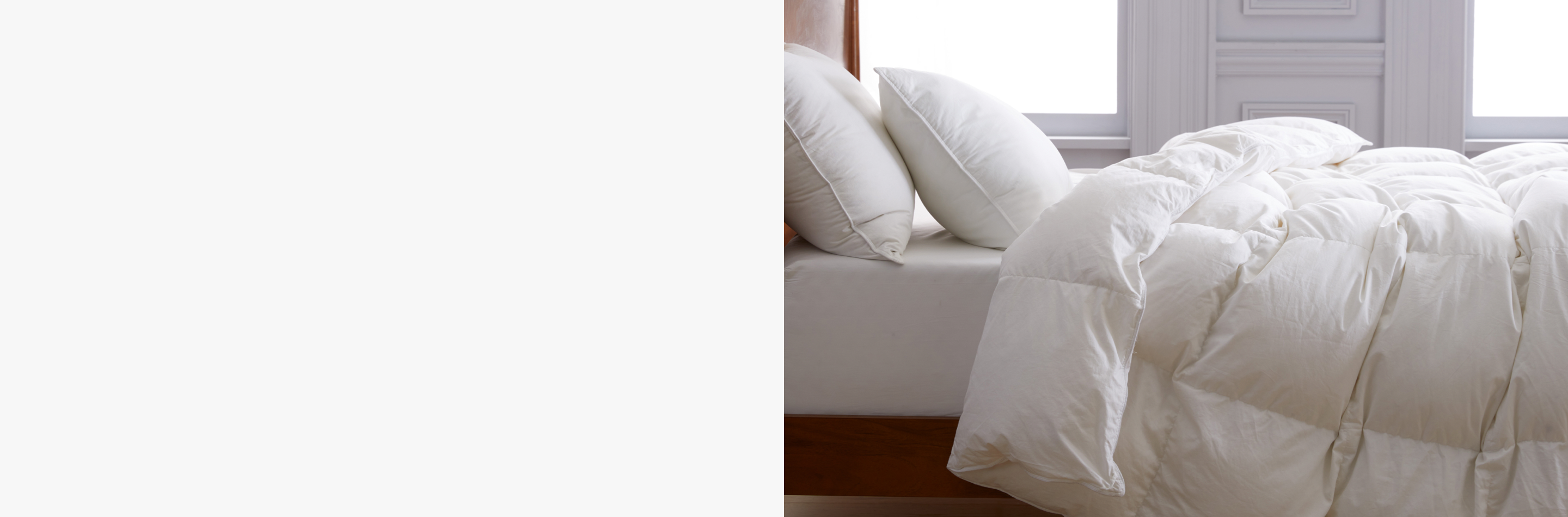 How To Choose A Duvet Insert Guide - hero desktop (re-upload)