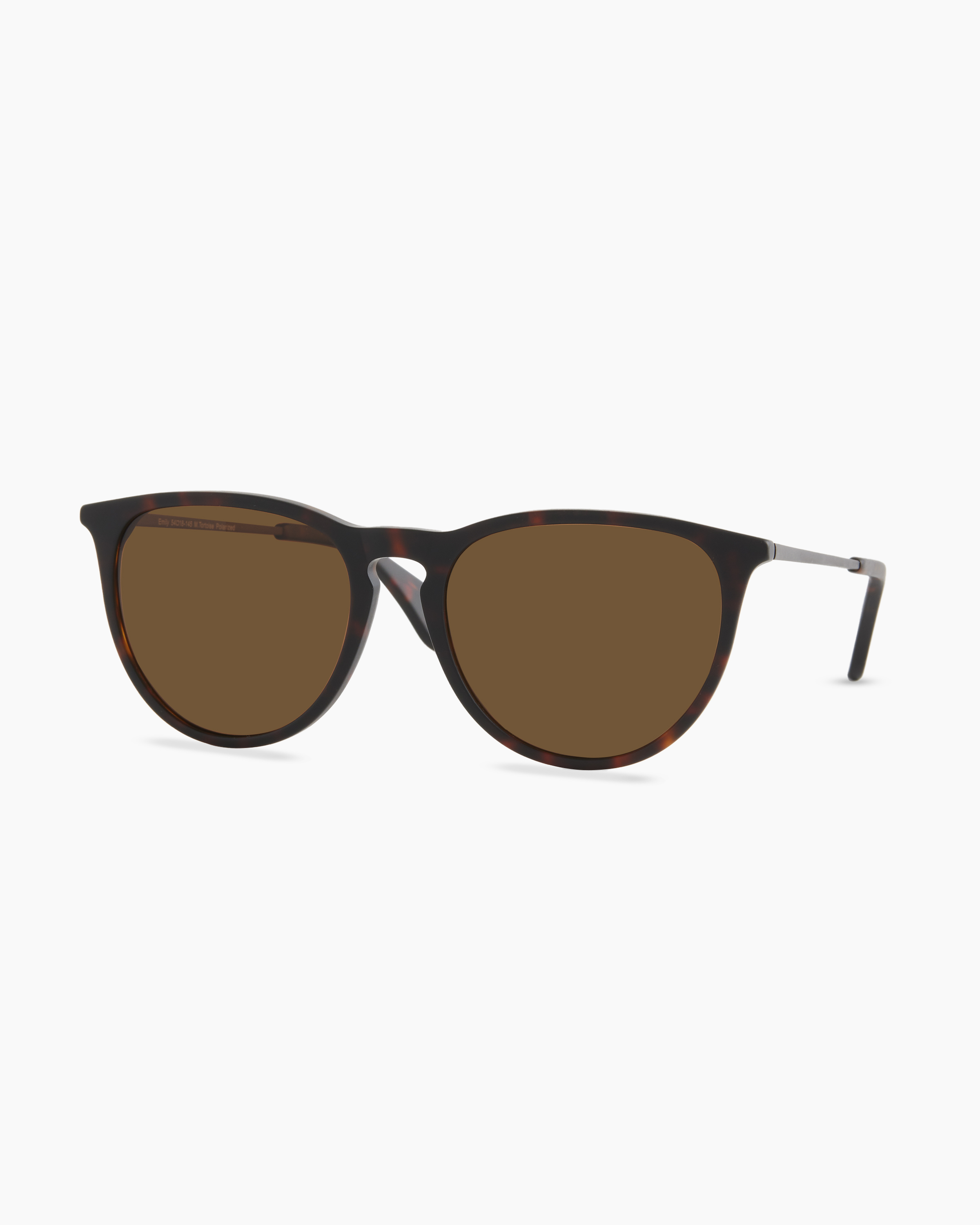 Emily Polarized Acetate Sunglasses Brown 4