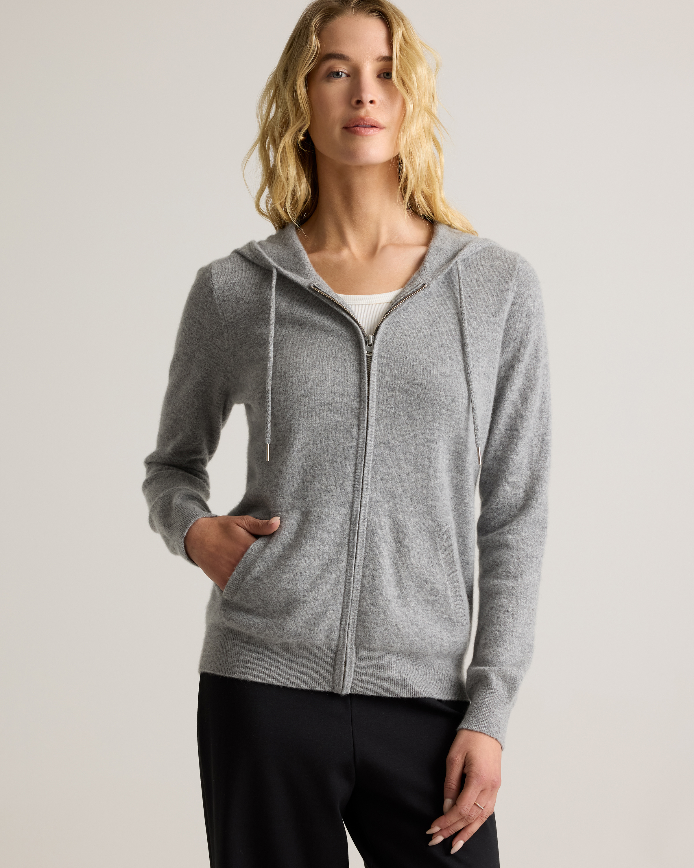 Cashmere Zip Hoodie | Quince