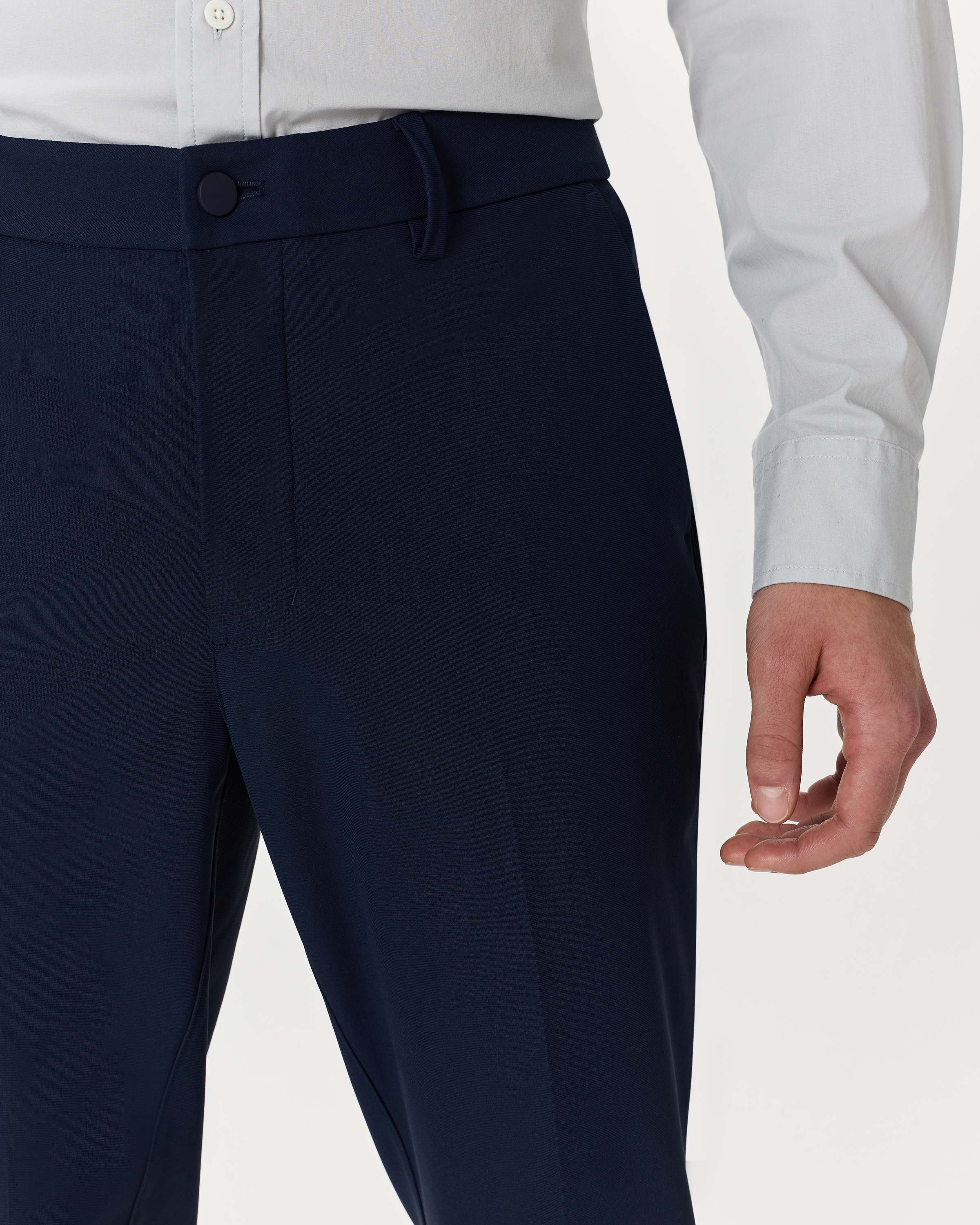 Performance Stretch Technical Dress Pants in Deep Navy