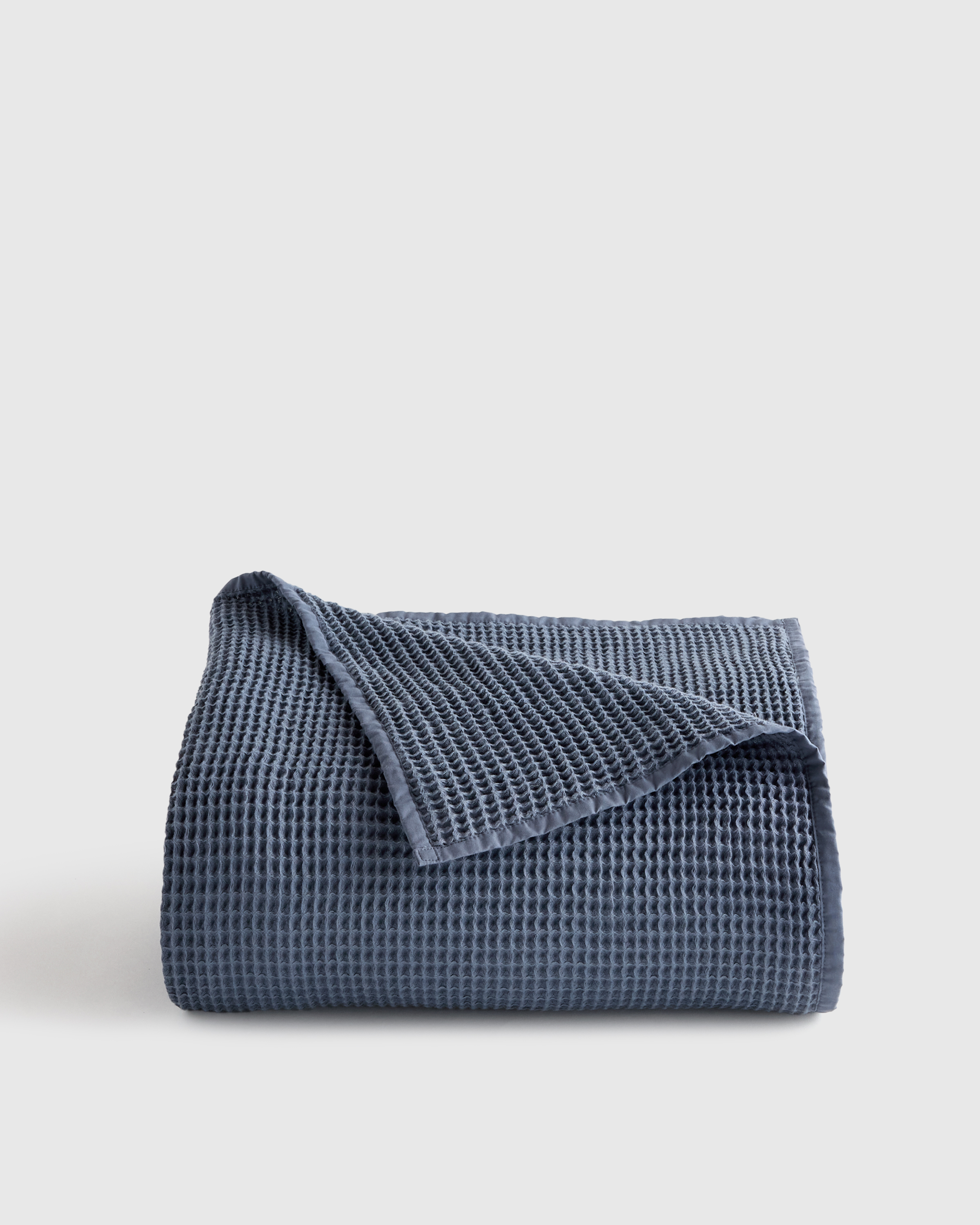 Mineral Organic Waffle Bed Blanket