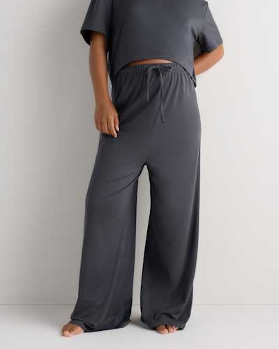 Smooth Stretch Maternity Wide Leg Lounge Pant