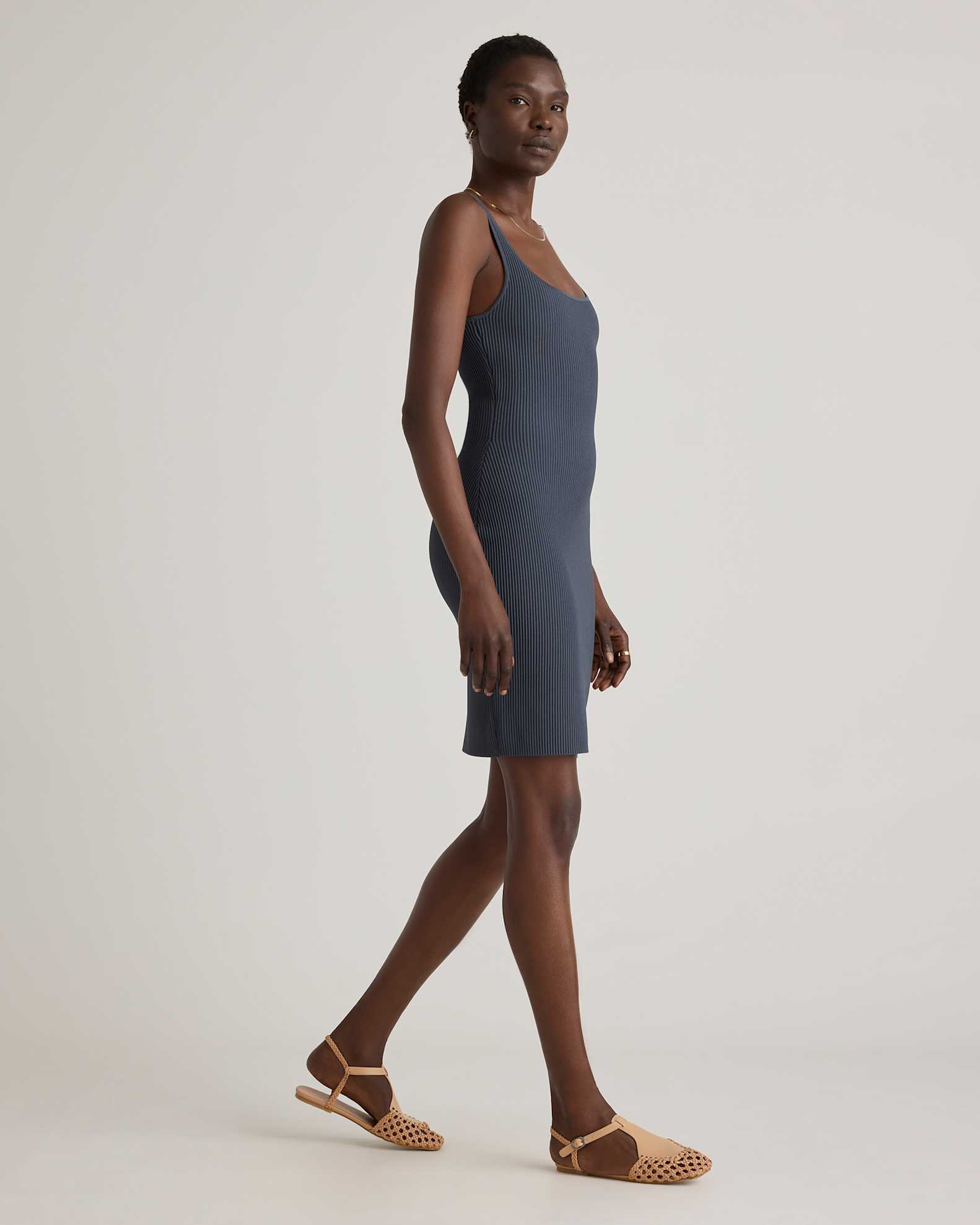 mini ribbed dress The Ribbed Mini Dress