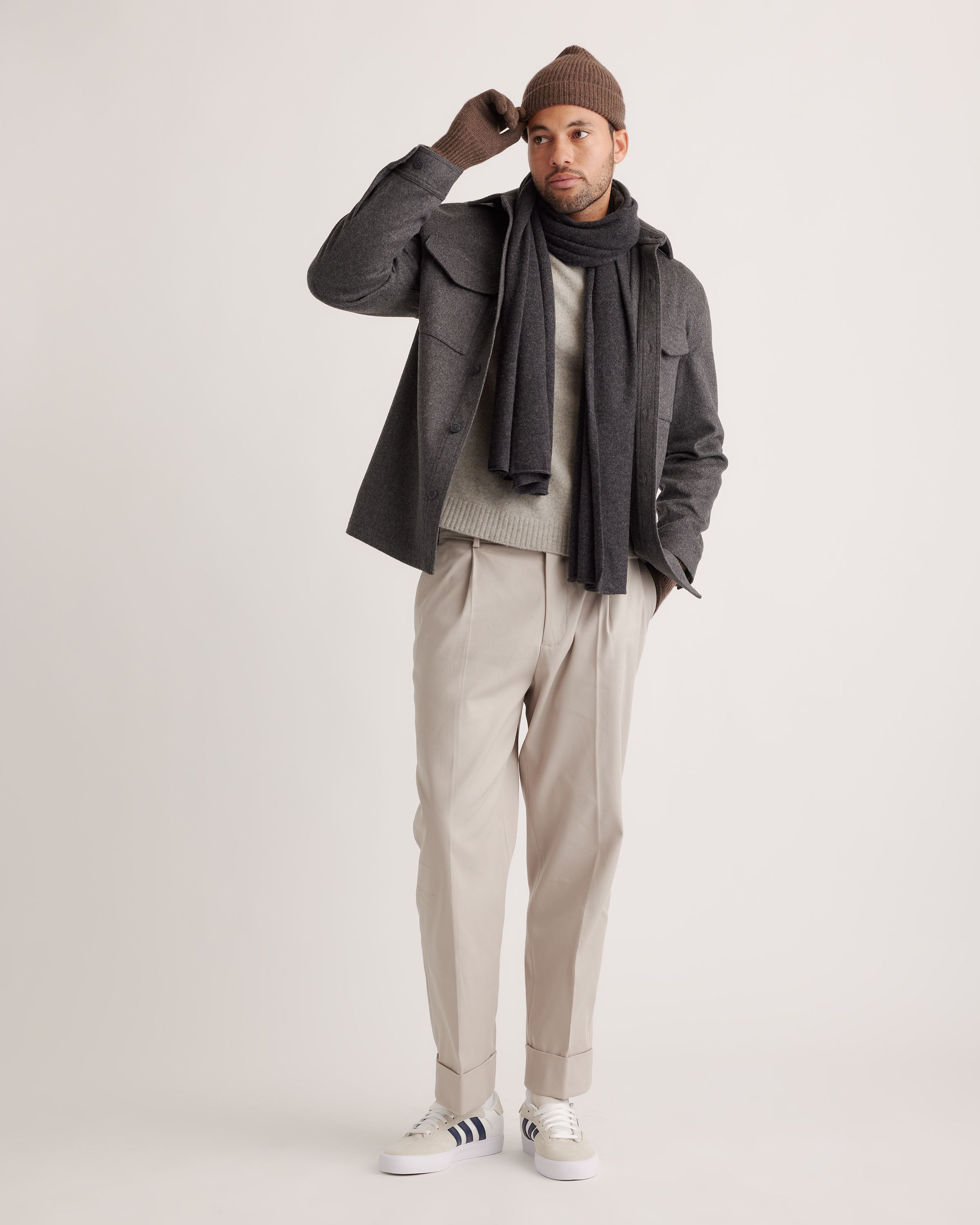 100% Yak Wool Crewneck Sweater