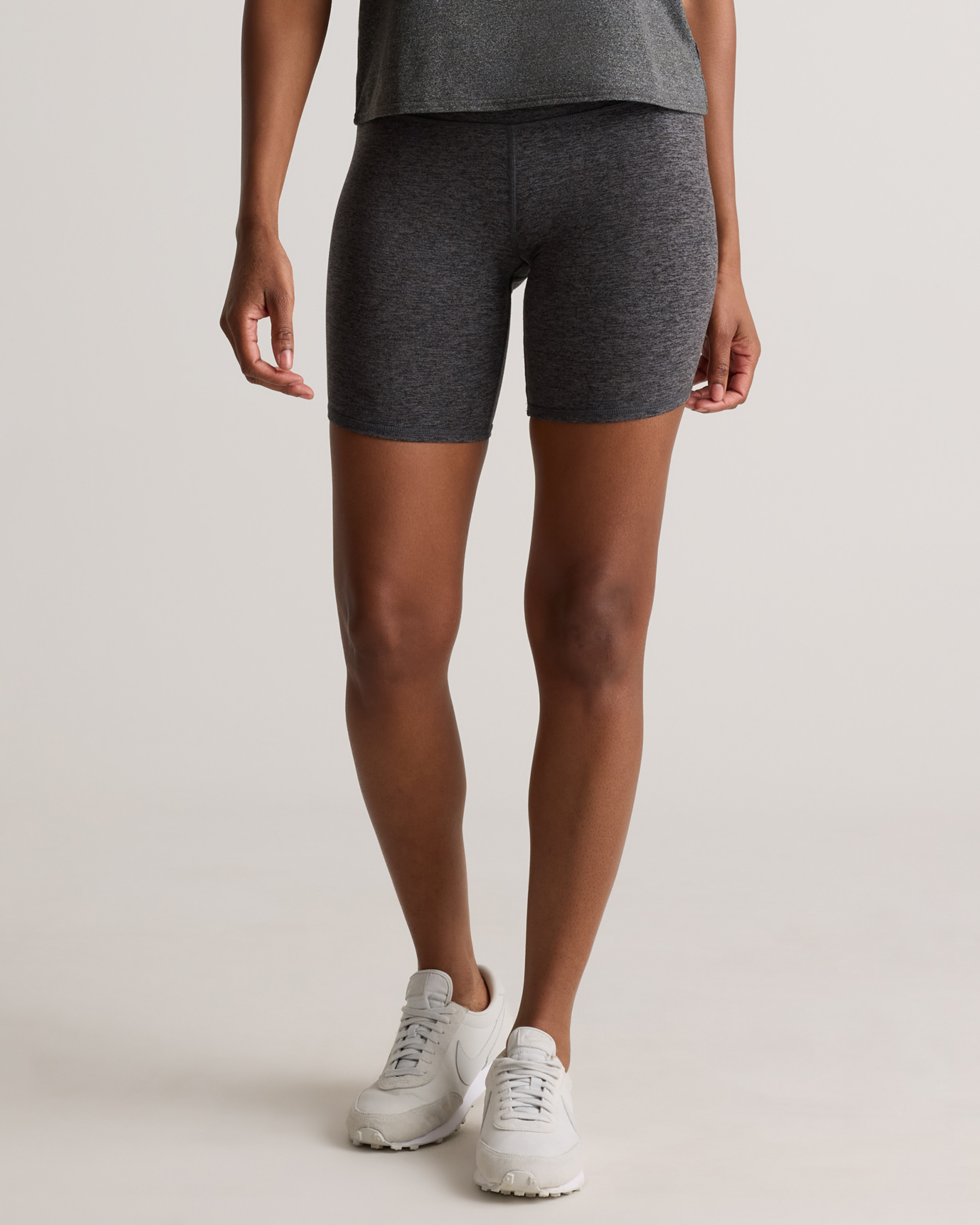 Heather Charcoal Ultra-Soft Bike Short