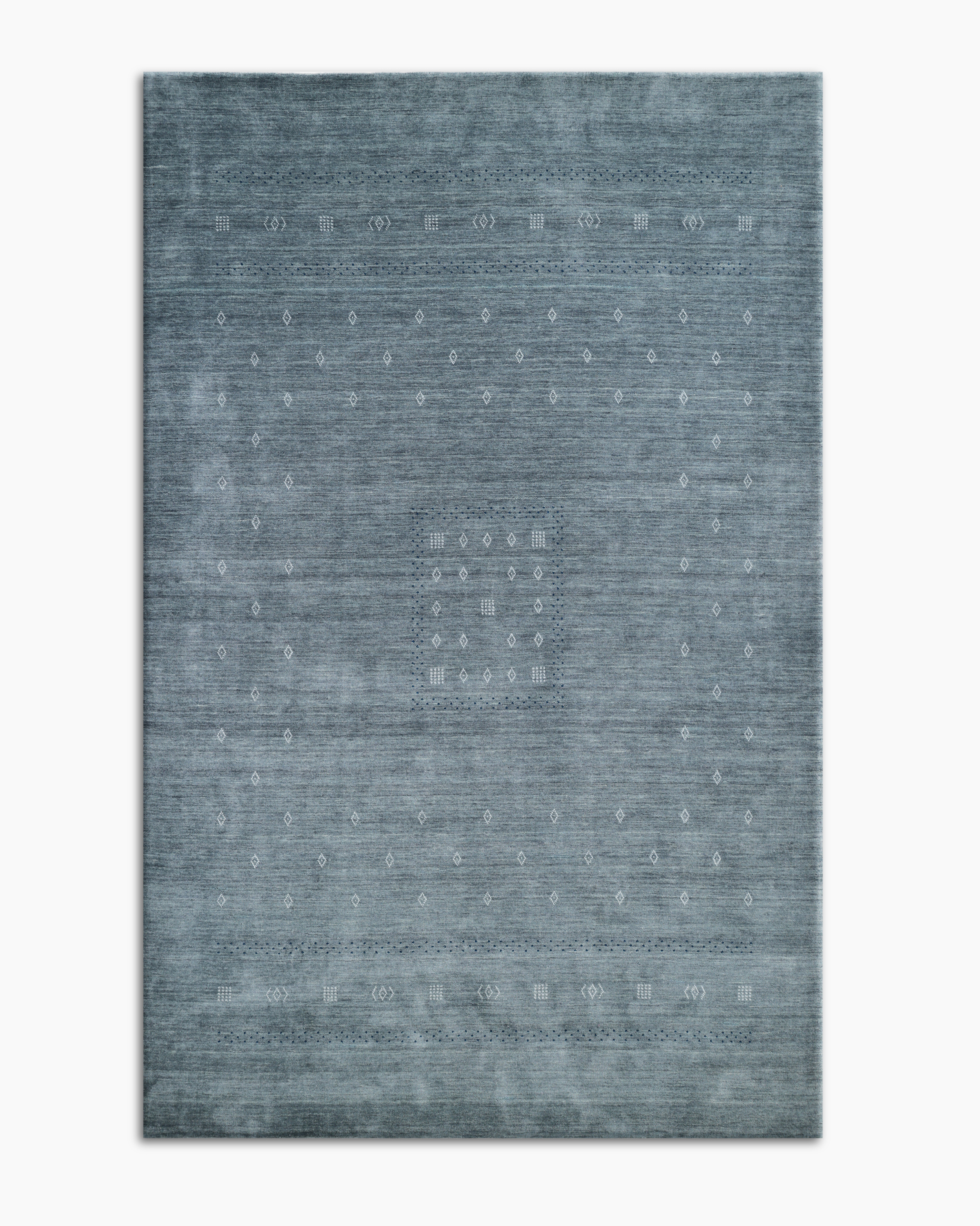Grey Dakota Hand-Loomed Wool Rug 