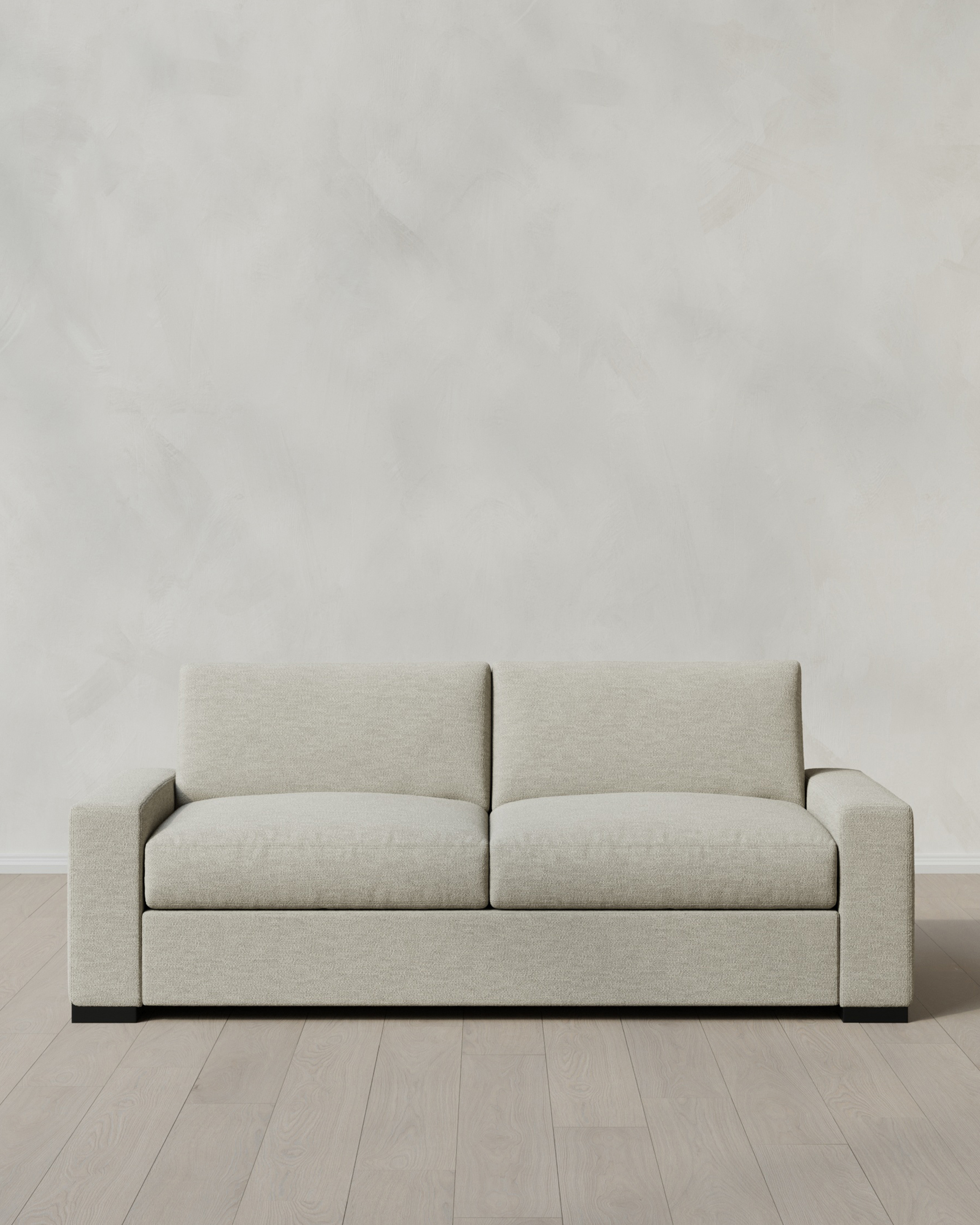 Flax Stillman Sofa in Performance Basketweave