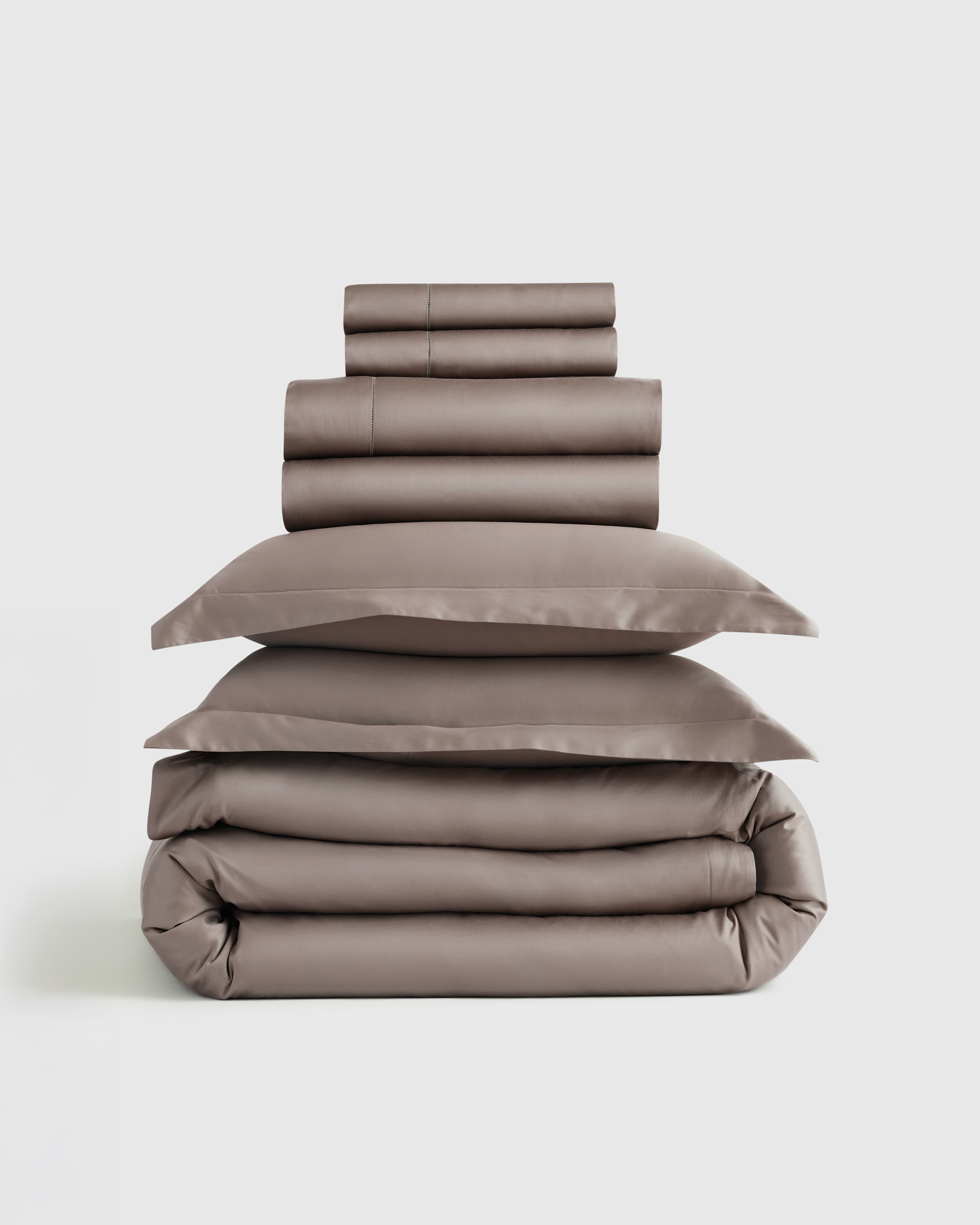 Stone Signature Giza Cotton Sateen Deluxe Bedding Bundle 