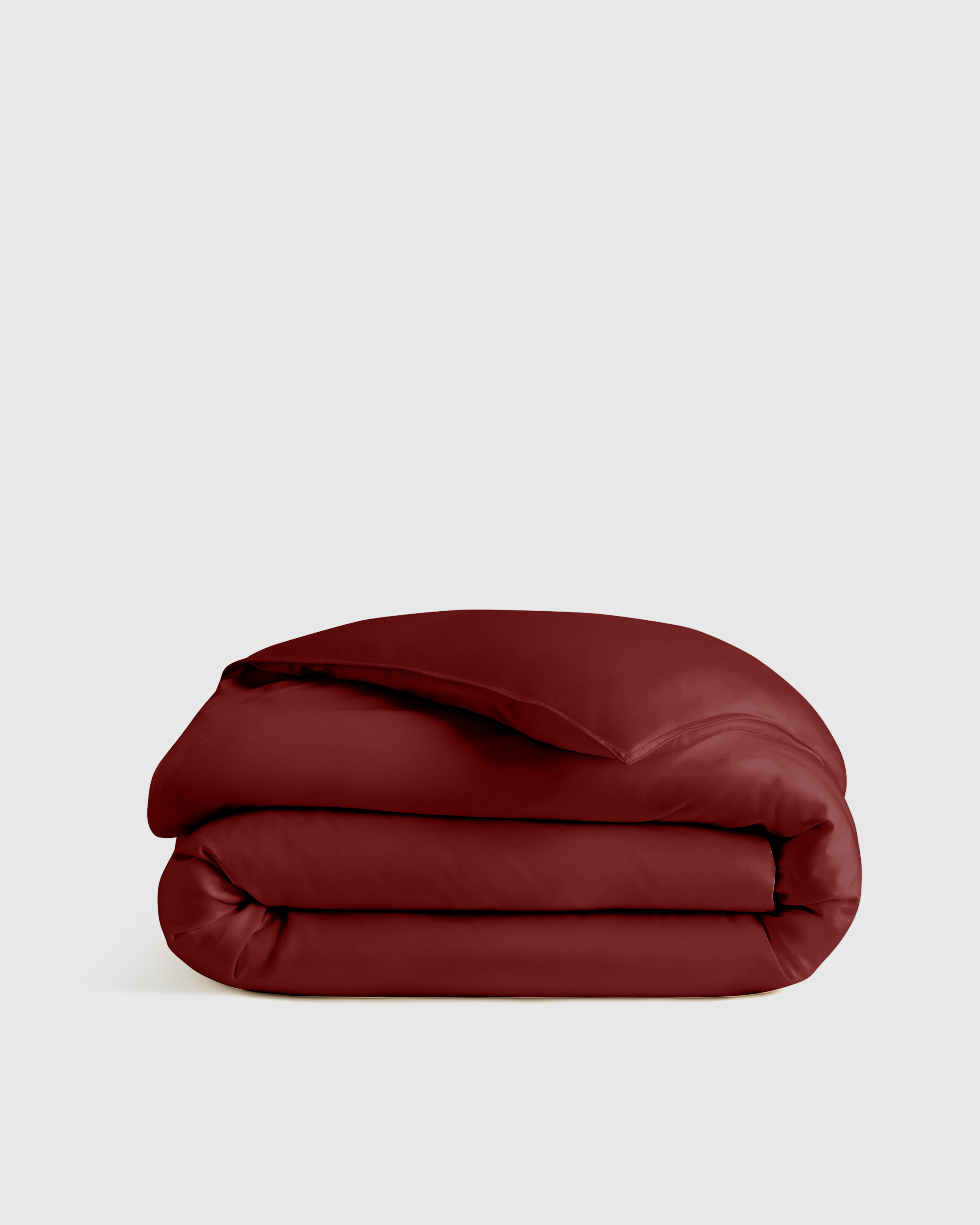 Burgundy Bamboo Duvet Cover