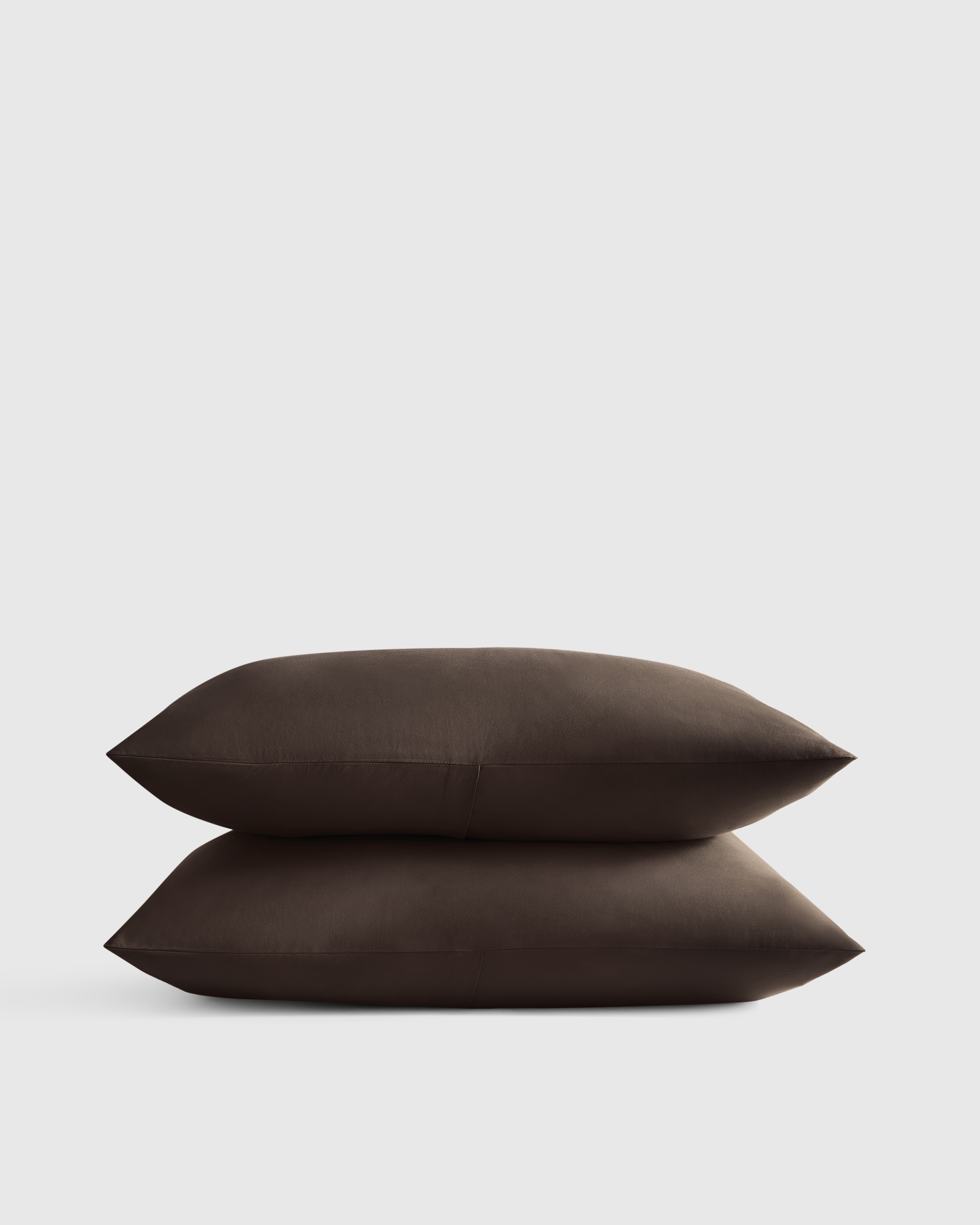 Espresso Classic Organic Percale Sham Set