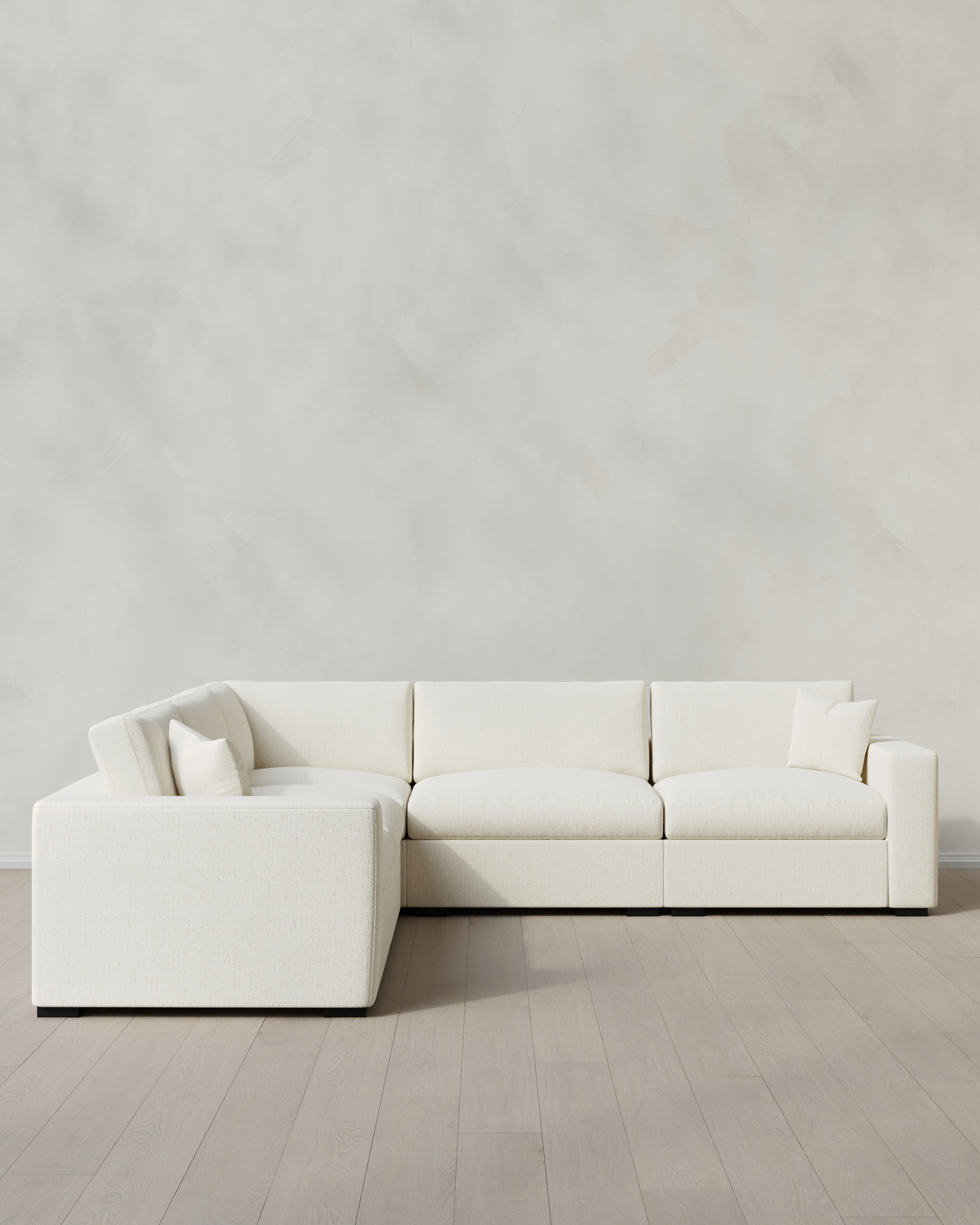 Oasis 5-Piece L Sectional Snow