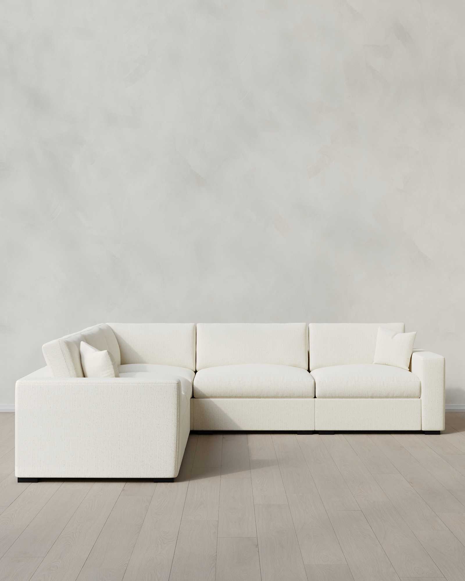 Oasis 5-Piece L Sectional Snow