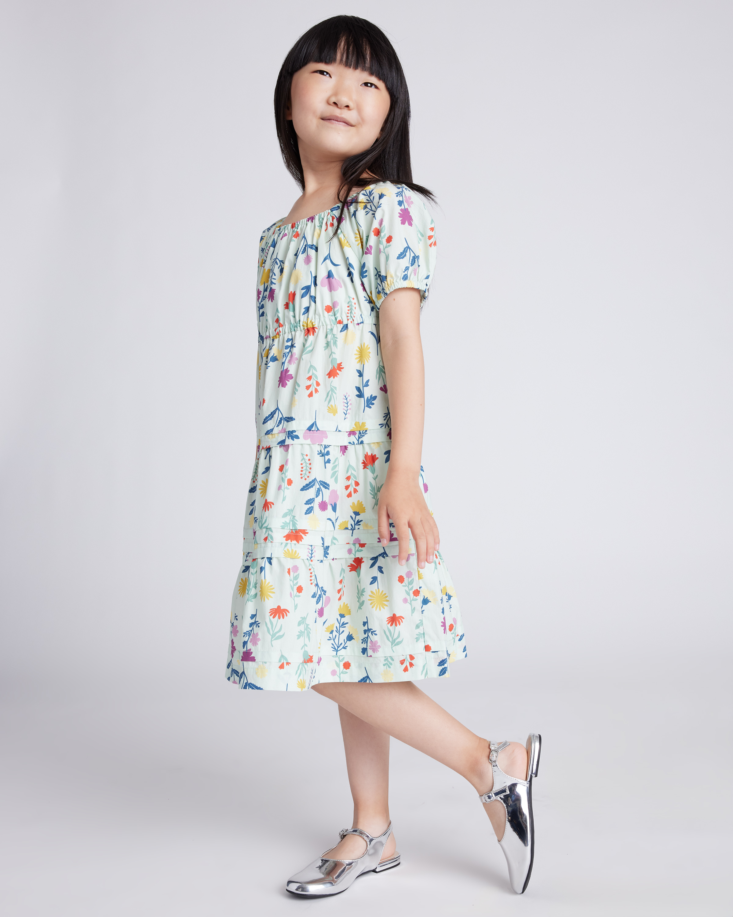 ワンピース andmary daisy tiered dress andmary daisy tiered dress
