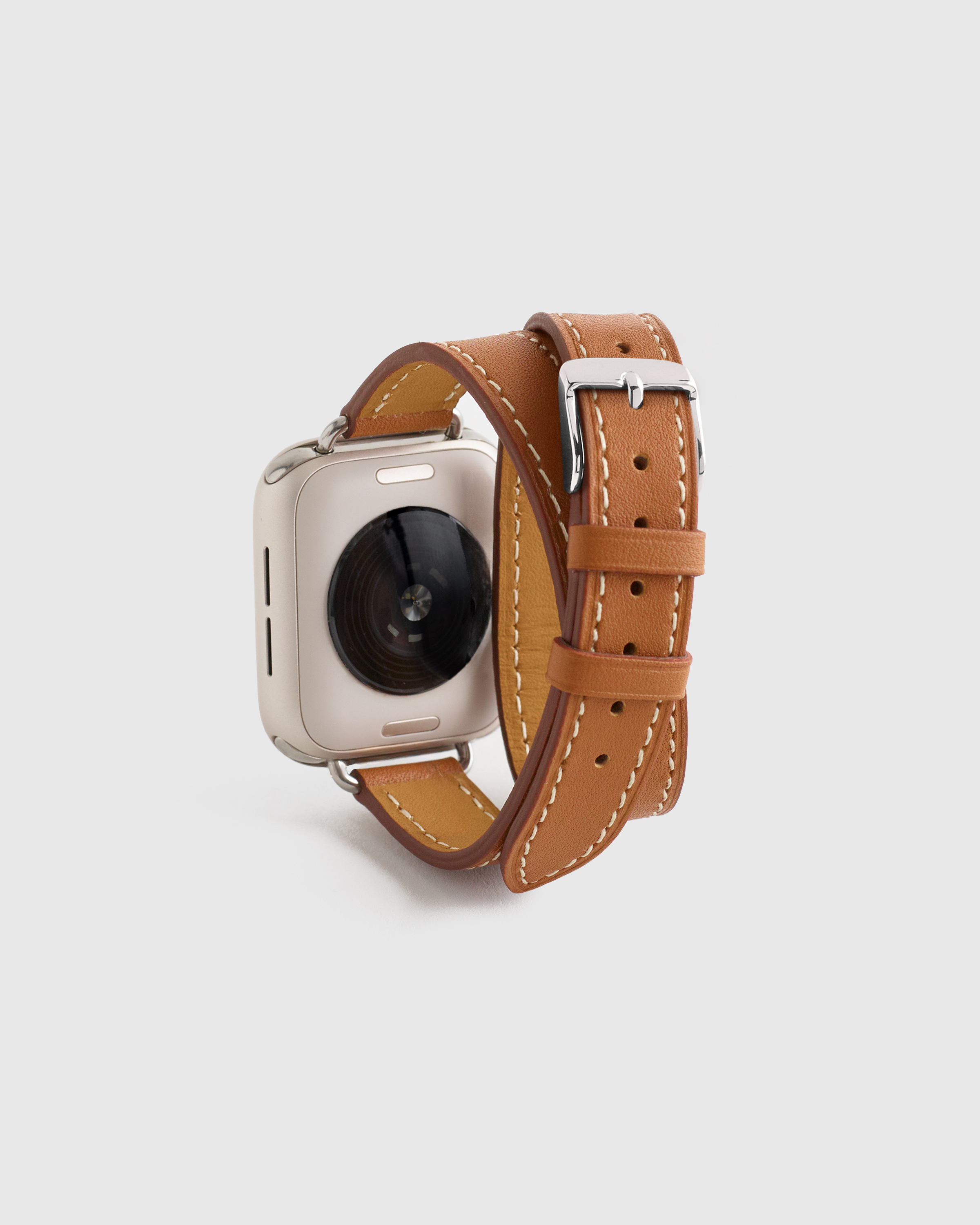 Leather Double Wrap Apple Watch Band