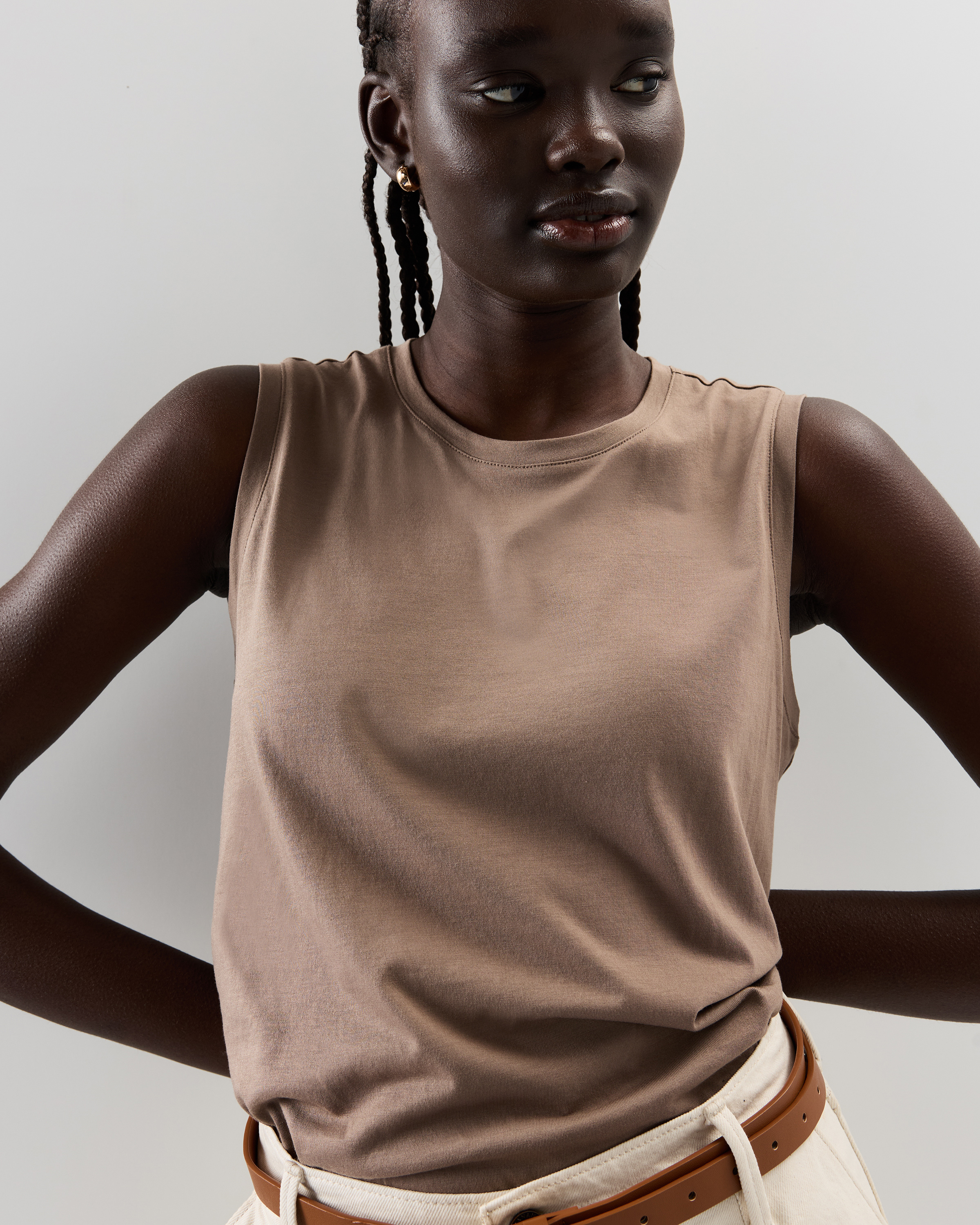 Cotton Modal Muscle Tank