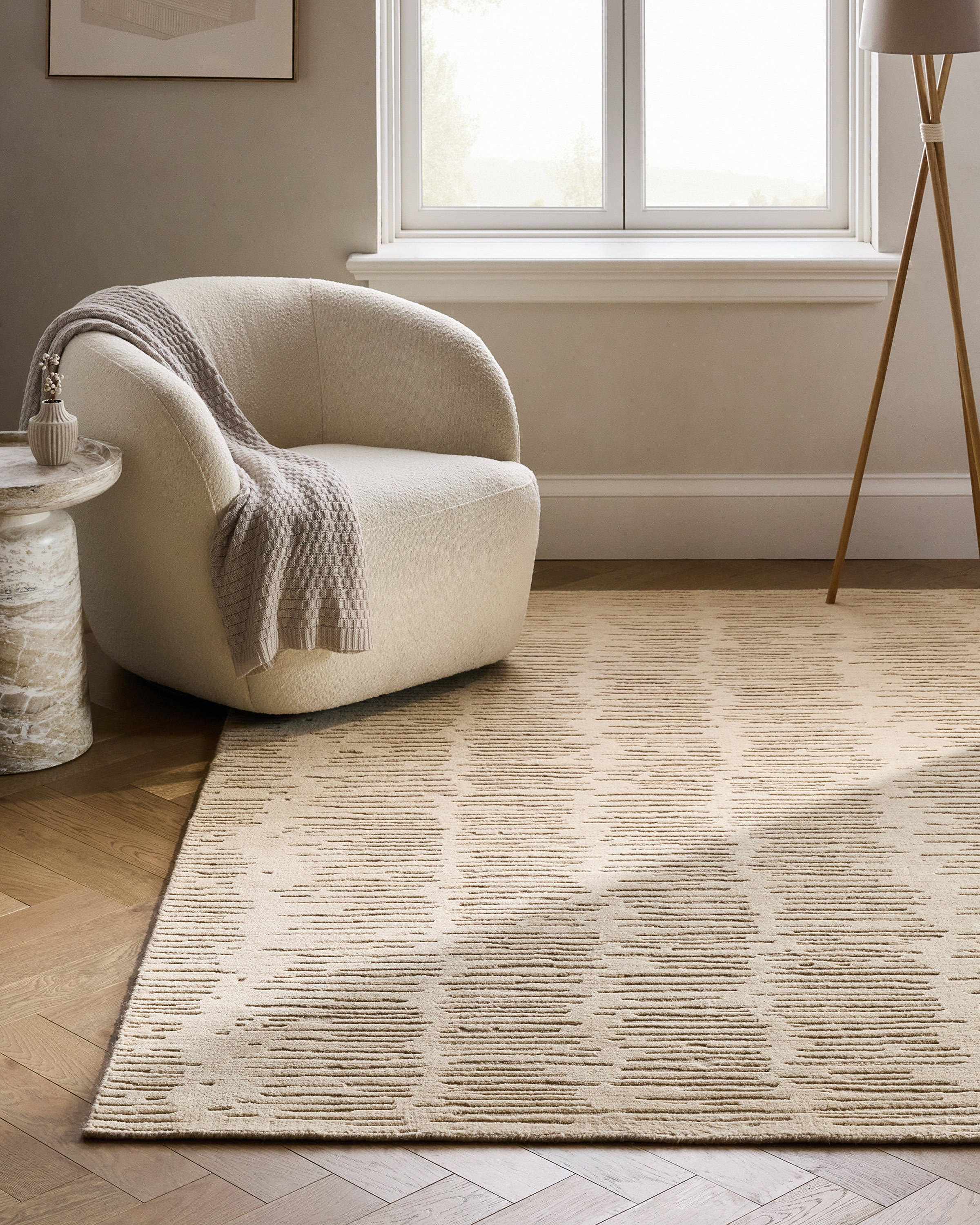 Quince Cobble Wool Rug