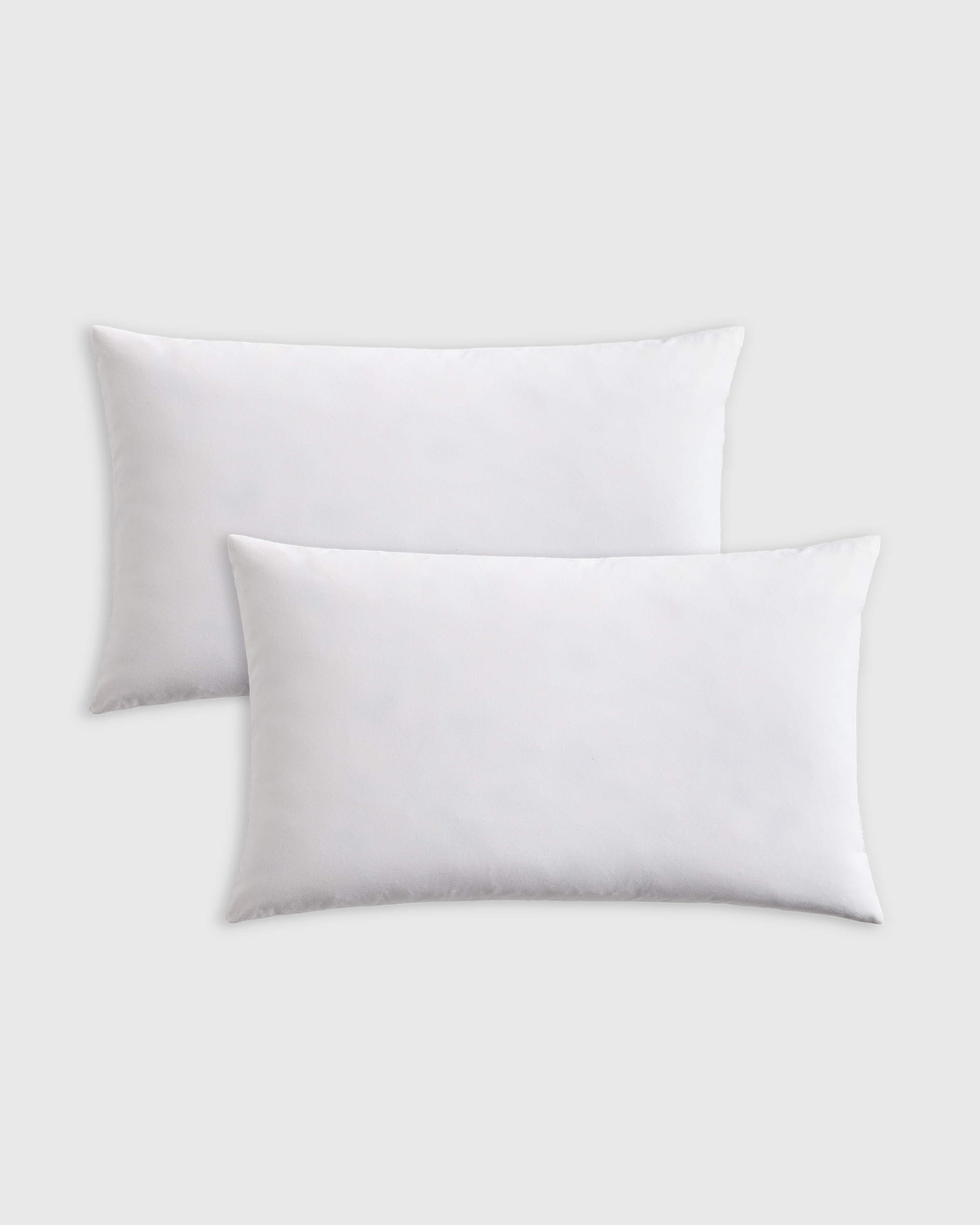 premium feather pillow insert (set of 2), 26x26, no color