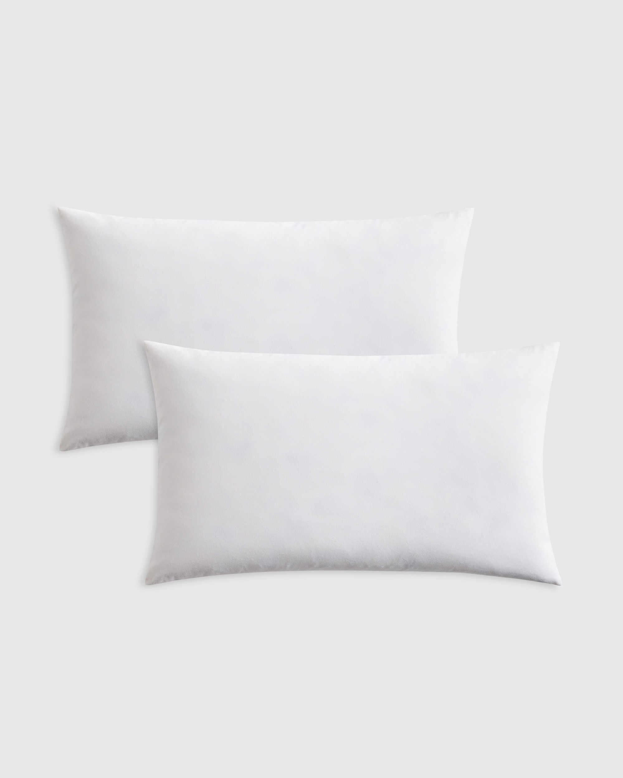 Premium Feather Pillow Insert (Set of 2) - 12x20