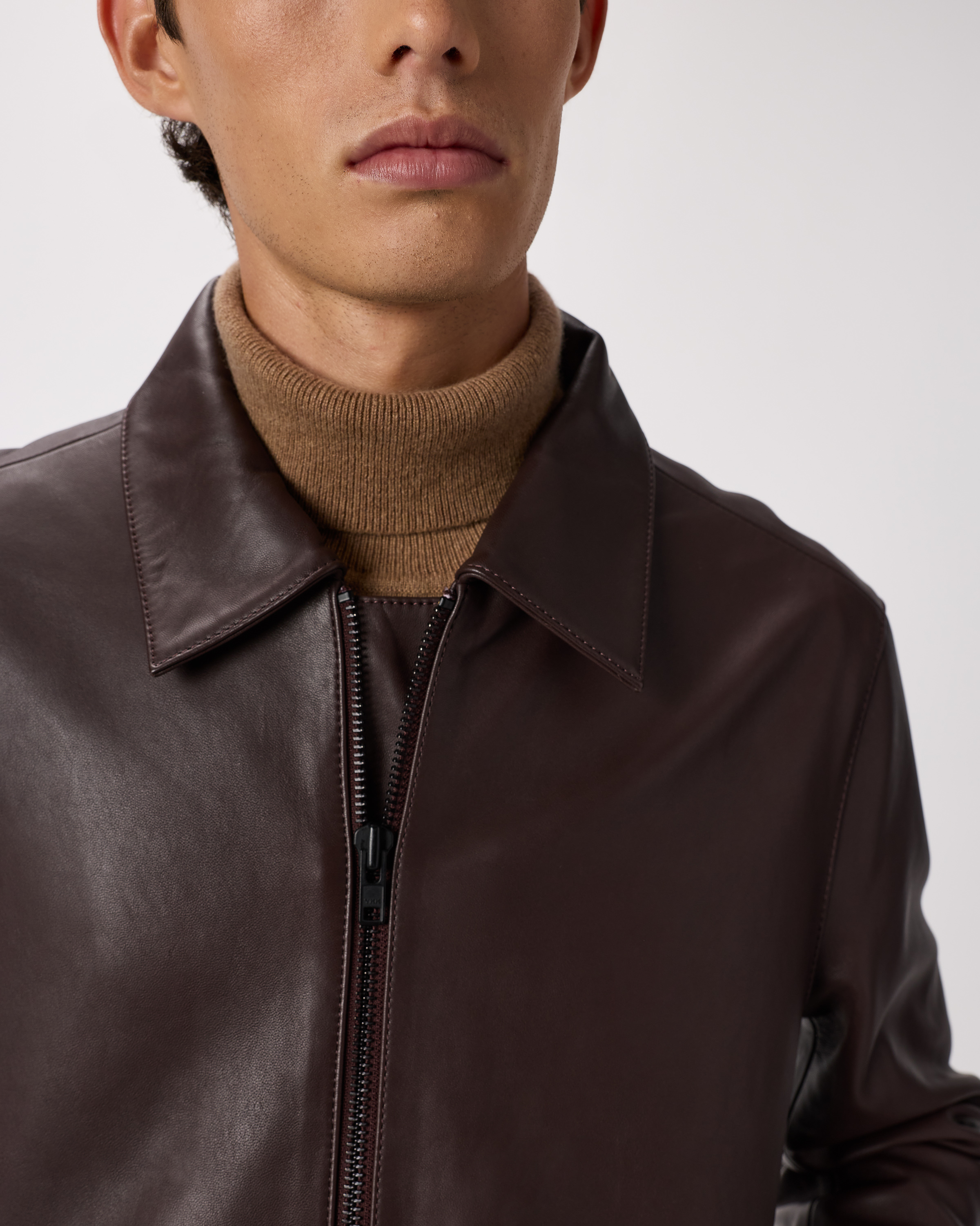 【半額】FTC LEATHER HARRINGTON JACKE FTC】LEATHER HARRINGTON JACKET【レザージャケット】- ONE'S