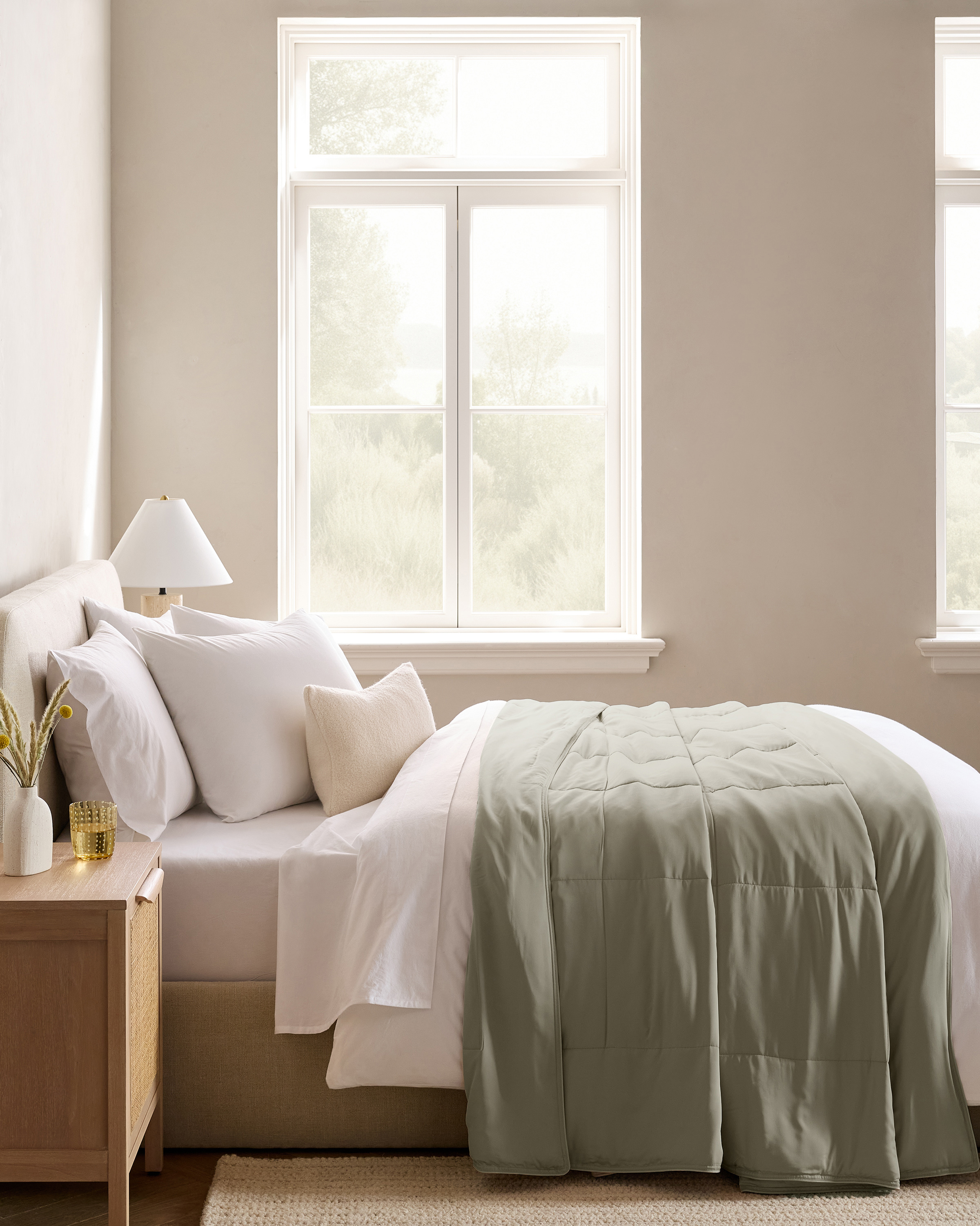 Sage Bamboo Comforter