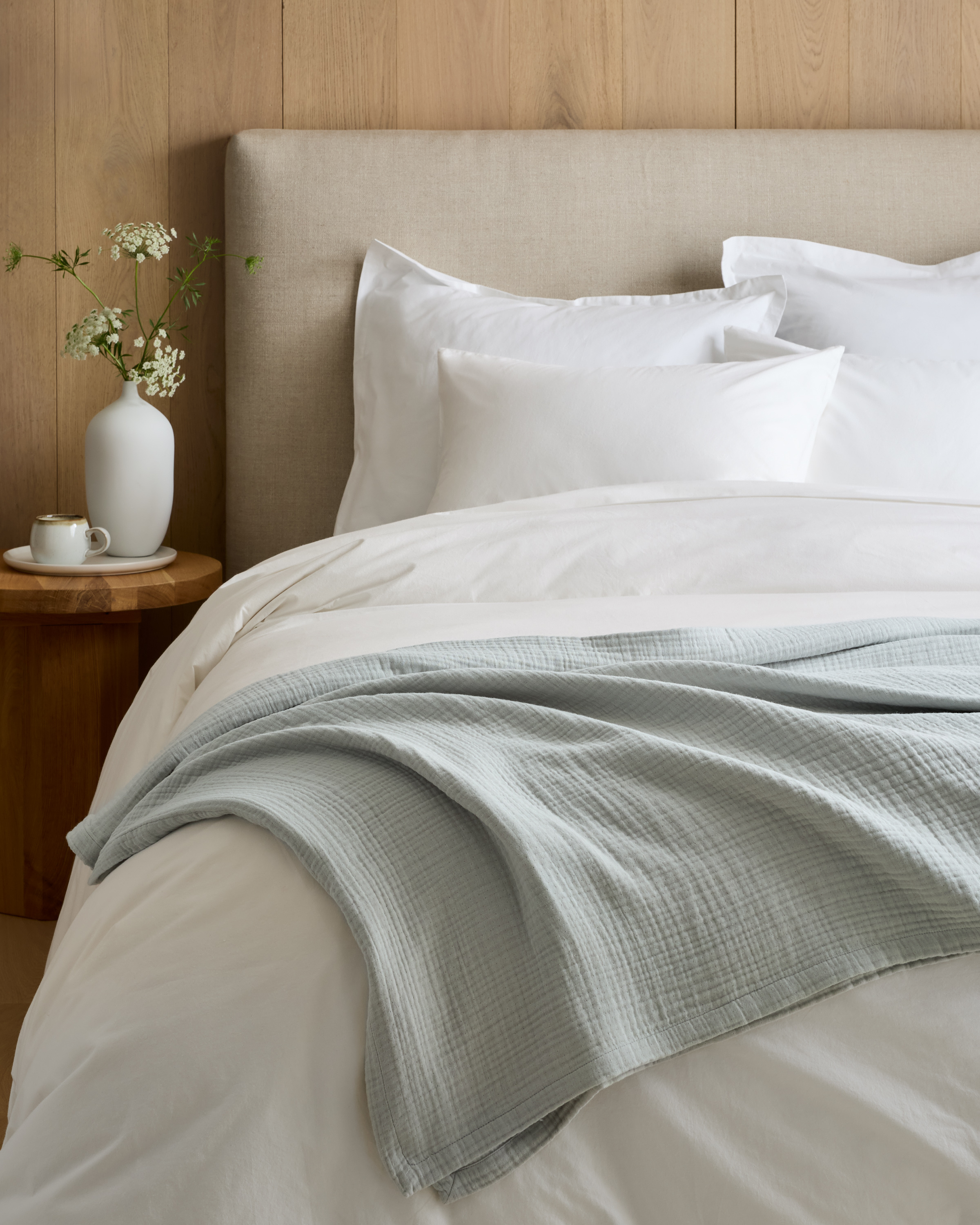 Mist Organic Airy Gauze Blanket