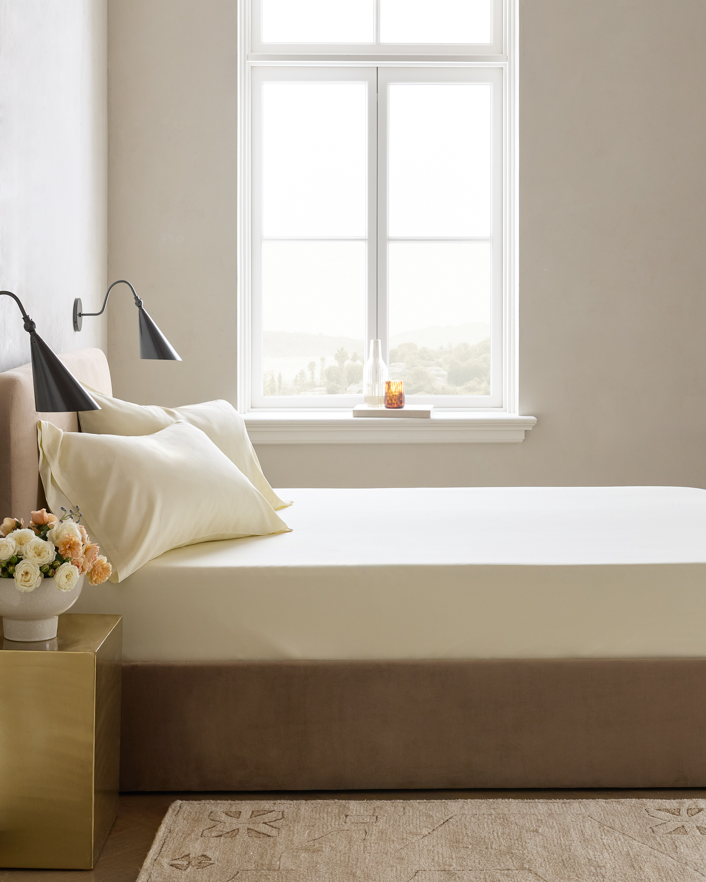 Quince Bamboo Fitted Sheet - Thumbnail 2