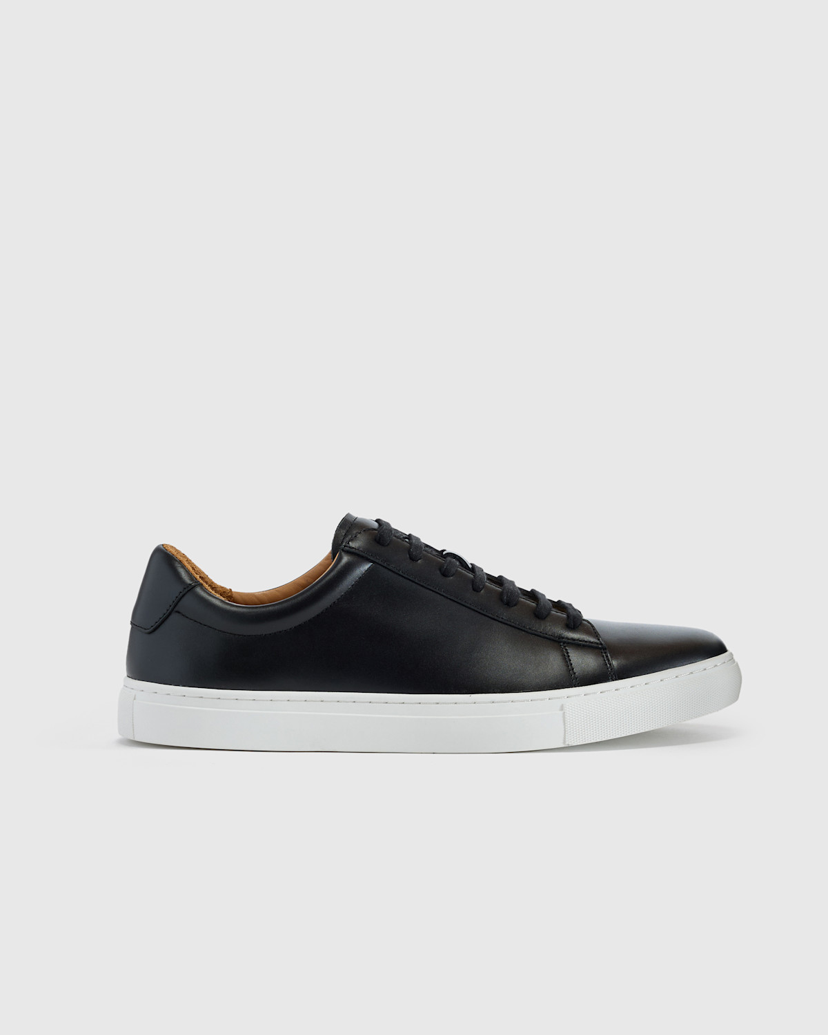 Quince Italian Leather Everyday Sneaker in Black
