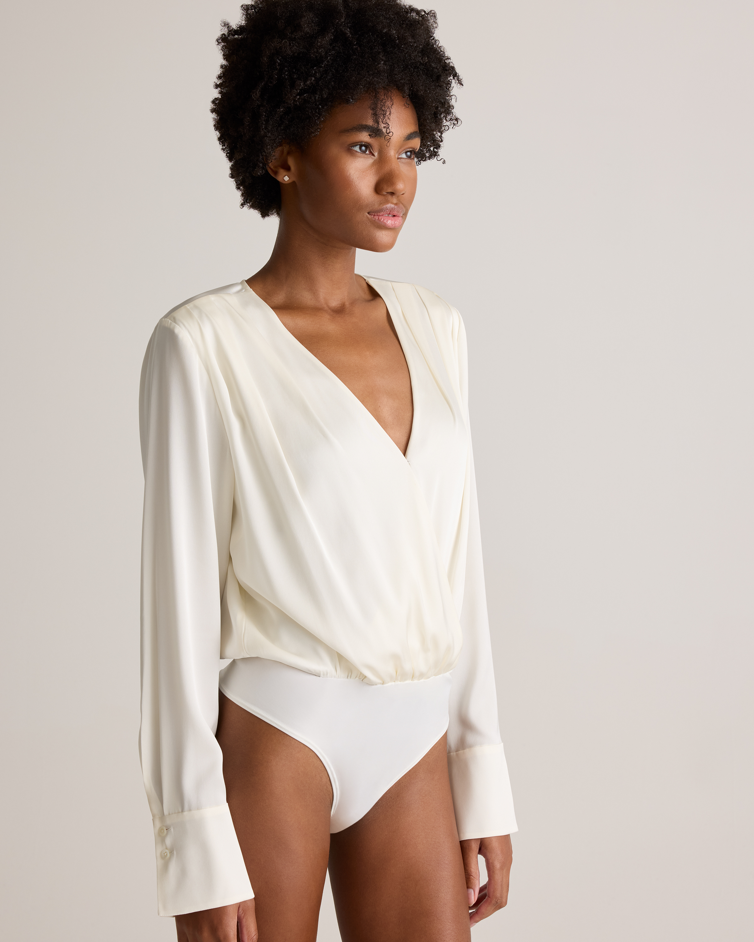 Womens Turtleneck Long Sleeve Bodysuit