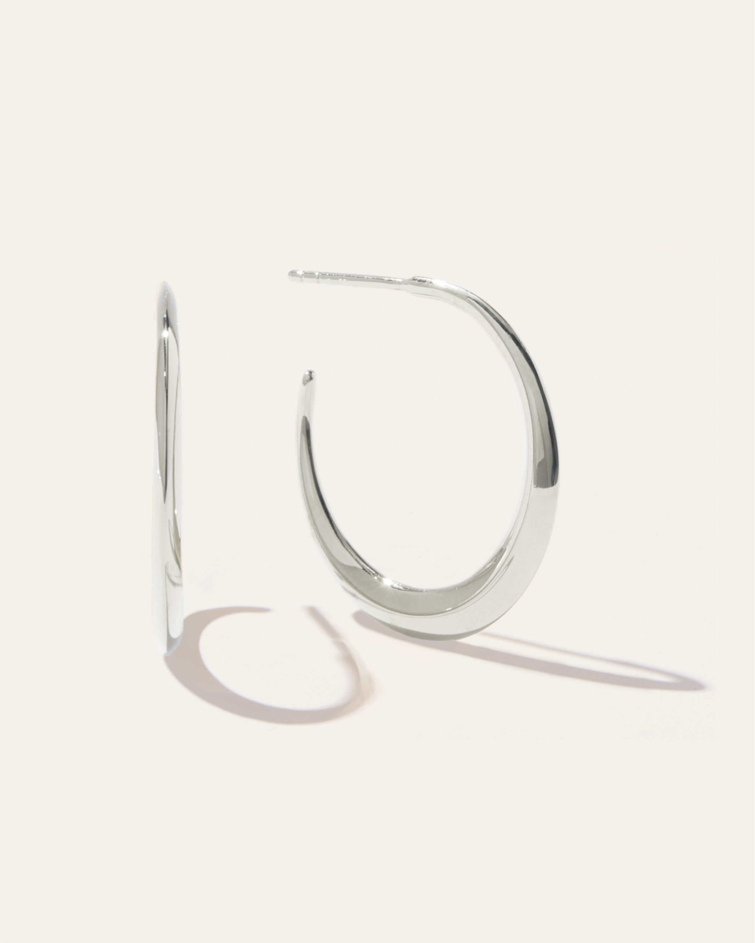 Sterling Silver Dress Up Hoops