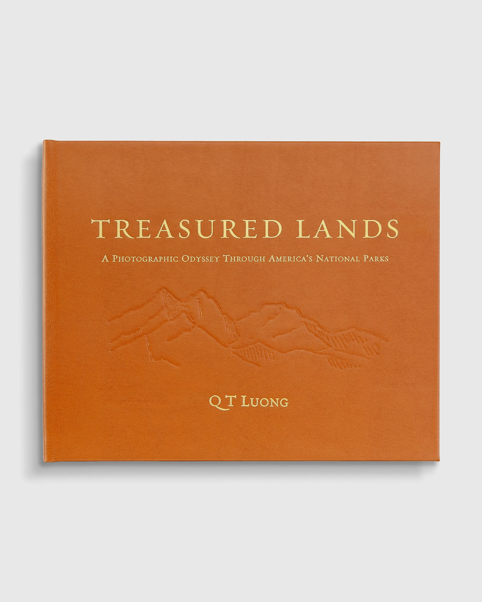Treasured Lands Leather Bound Book
