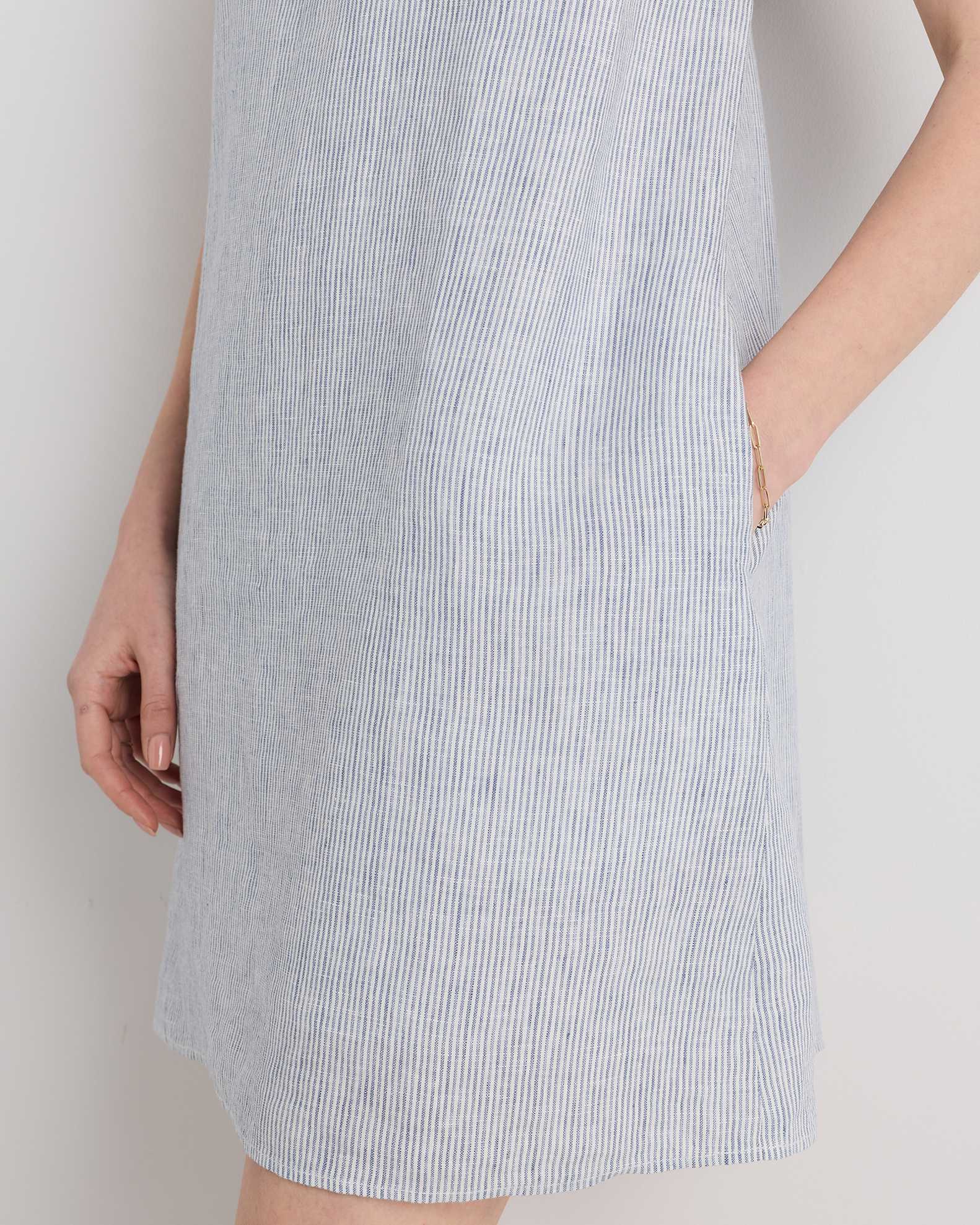 100% European Linen Tank Mini Dress 100% European Linen Tank Mini Dress