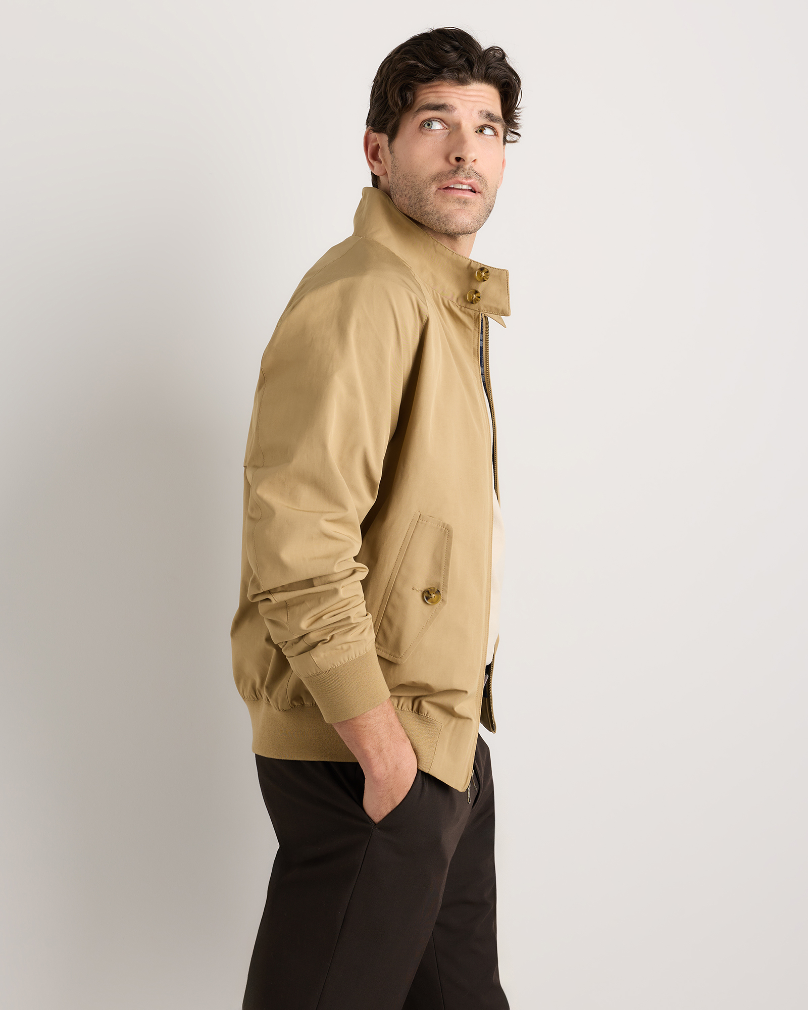 Men's Heritage Water-Resistant Harrington Jacket