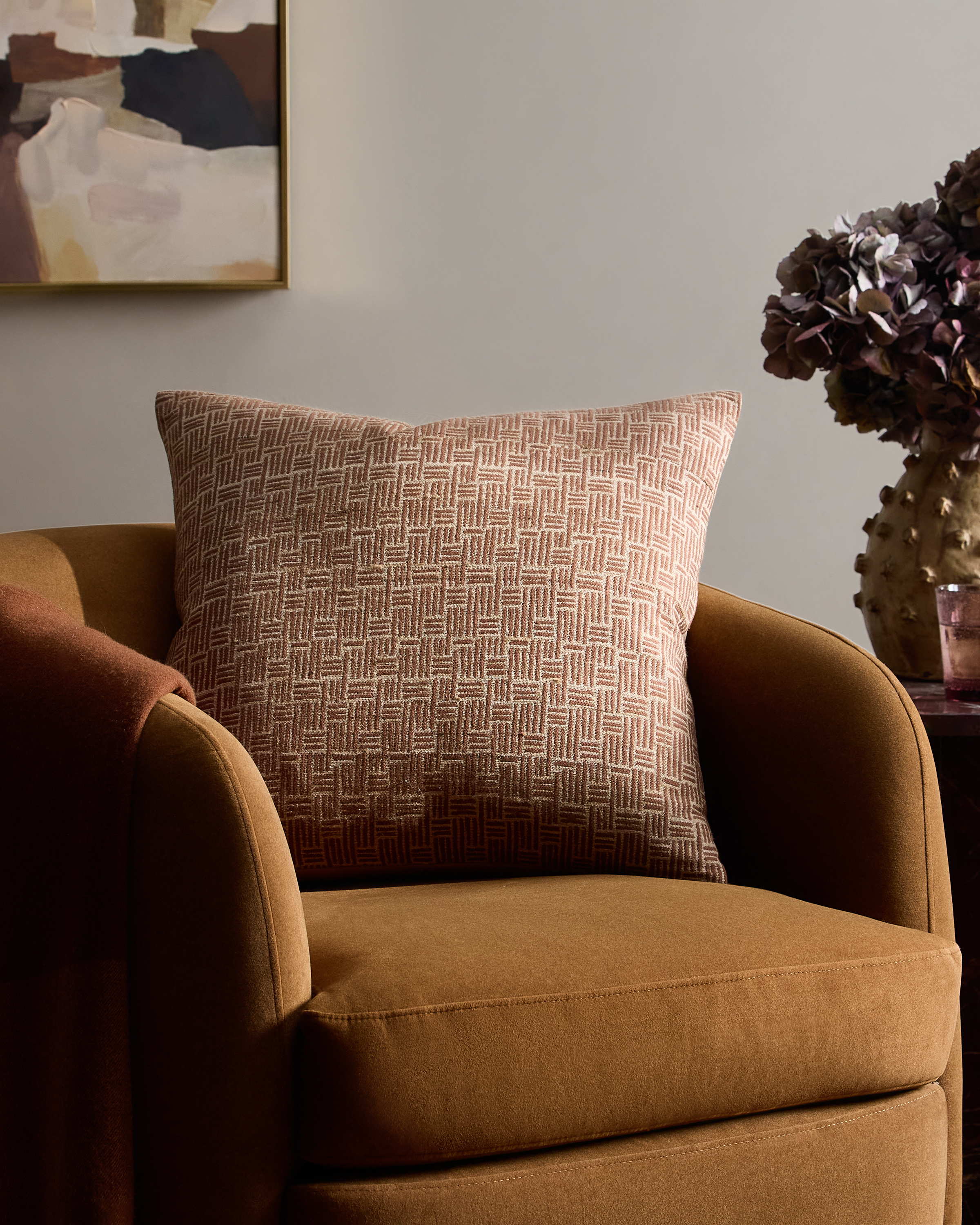 Cotton Silk Geometric Pillow Cover (Set of 2) - thumbnail 8