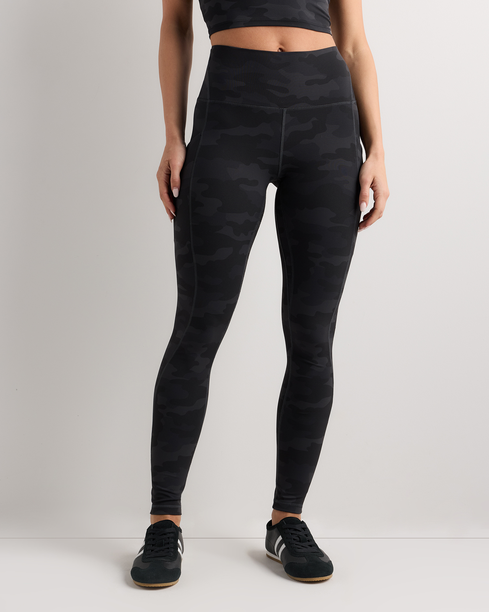 Black Camo Ultra-Form High-Rise Pocket Legging