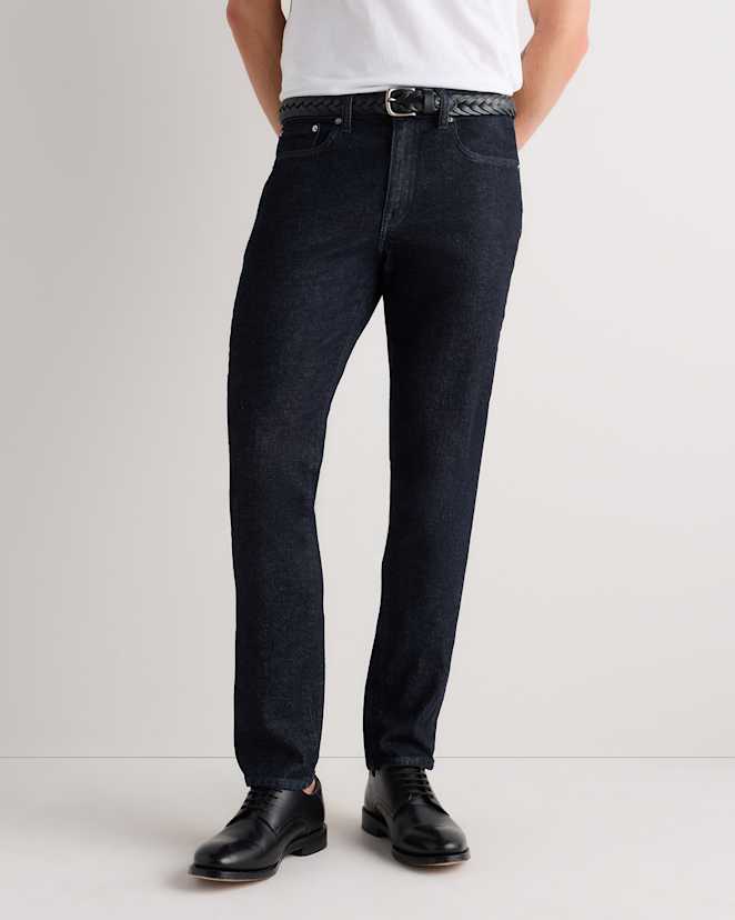 Deep Indigo Warren Stretch Slim Jeans