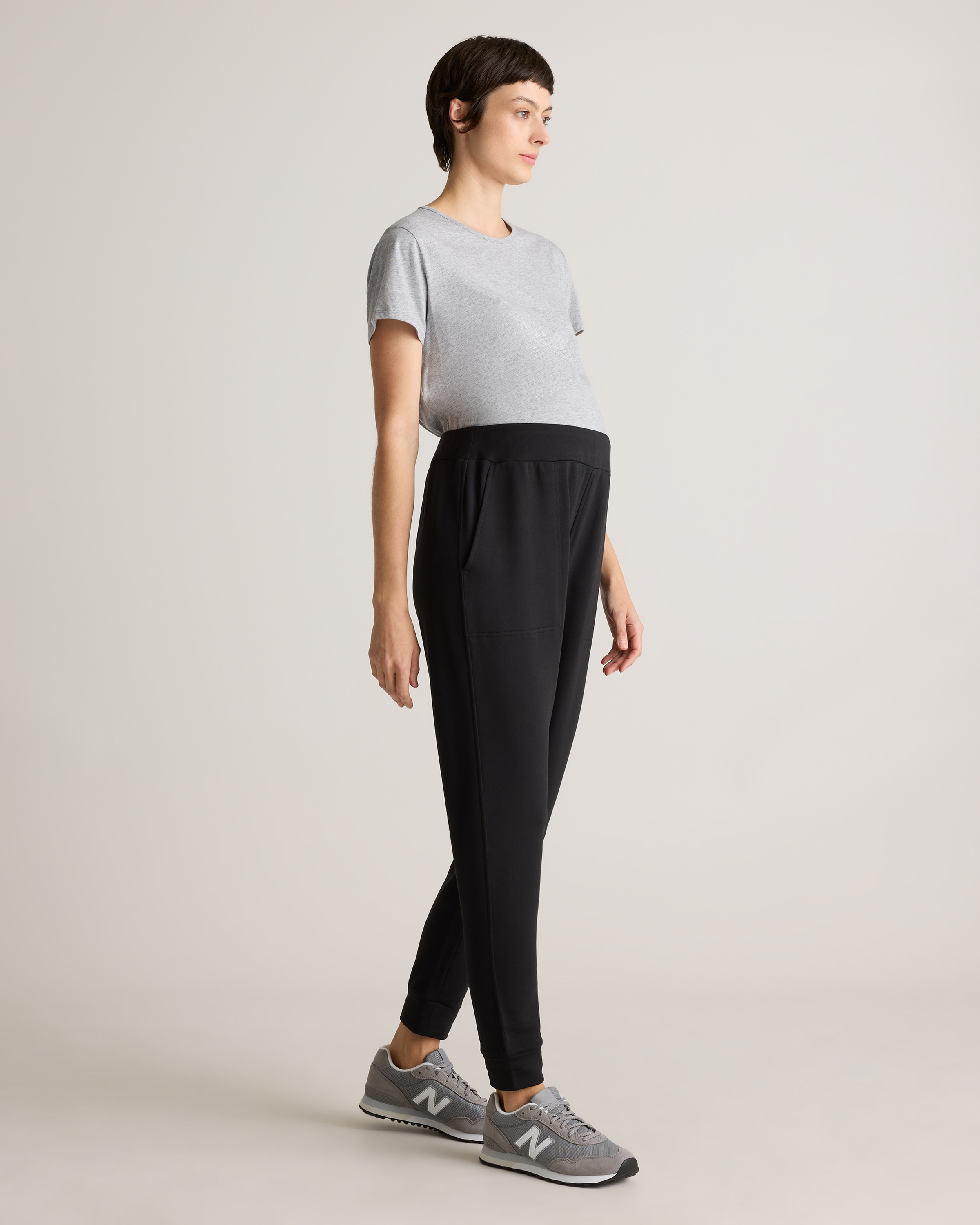 Tencel Jersey Maternity Under Belly Lounge Joggers